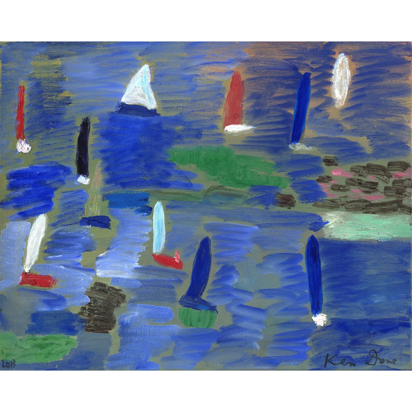 Limited Edition Prints Eleven boats, 2013