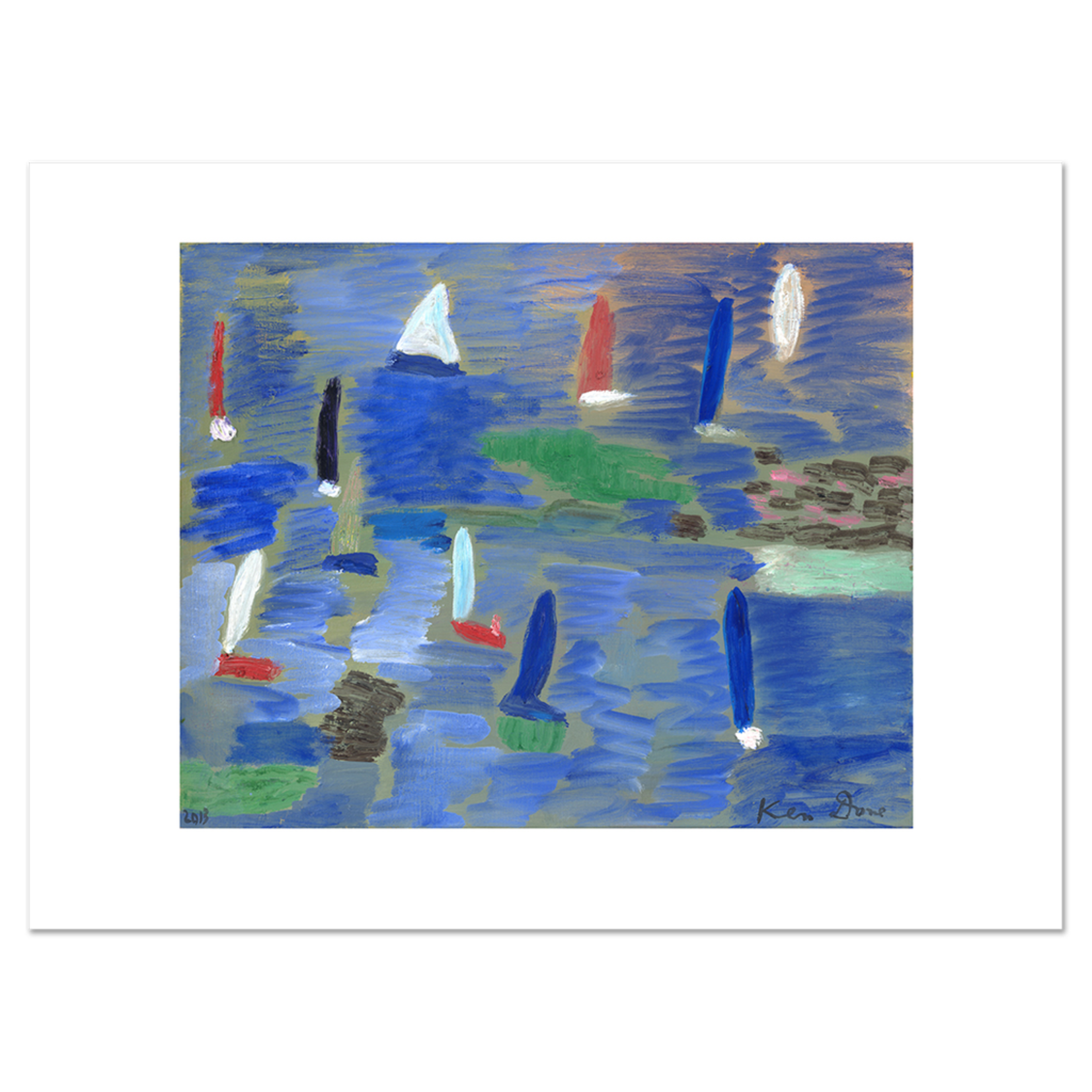 Limited Edition Prints Eleven boats, 2013