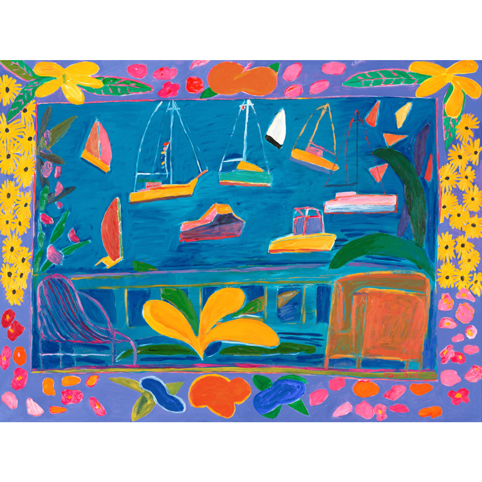 Limited Edition Prints Painting from the Cabin, 1993