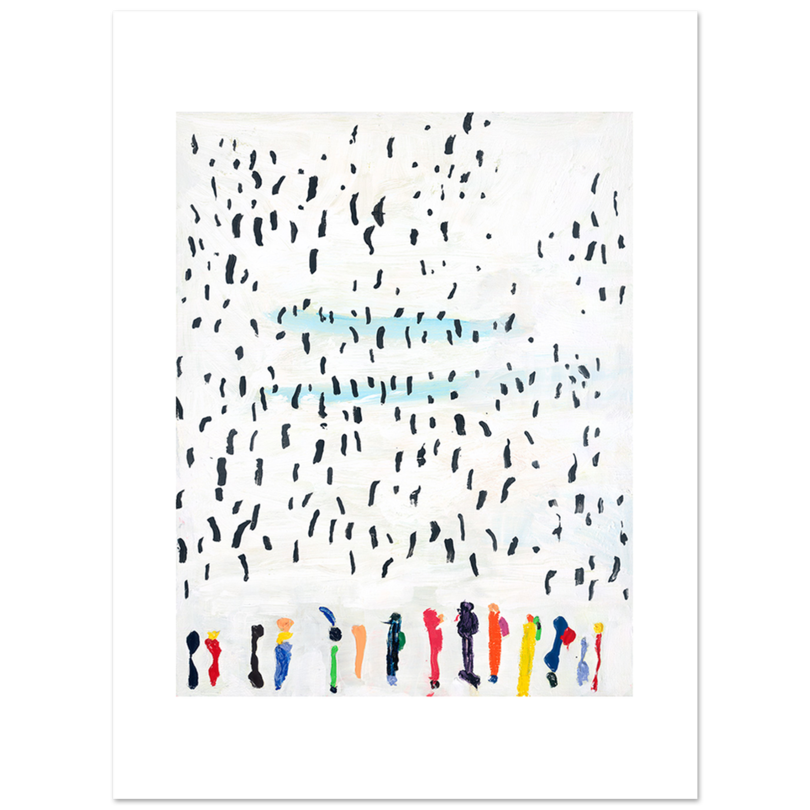 Limited Edition Prints Penguins and people III, 2015