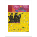 Limited Edition Prints Postcard from Sydney, yellow spotted sea, 2016