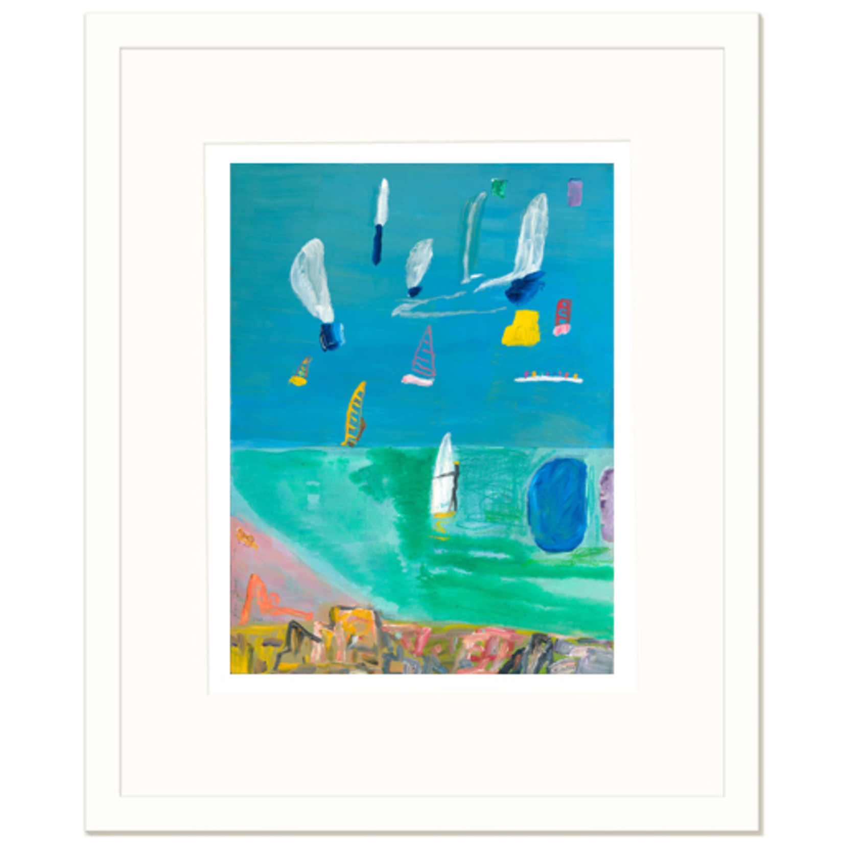 Limited Edition Prints Beach and sailing, 2014