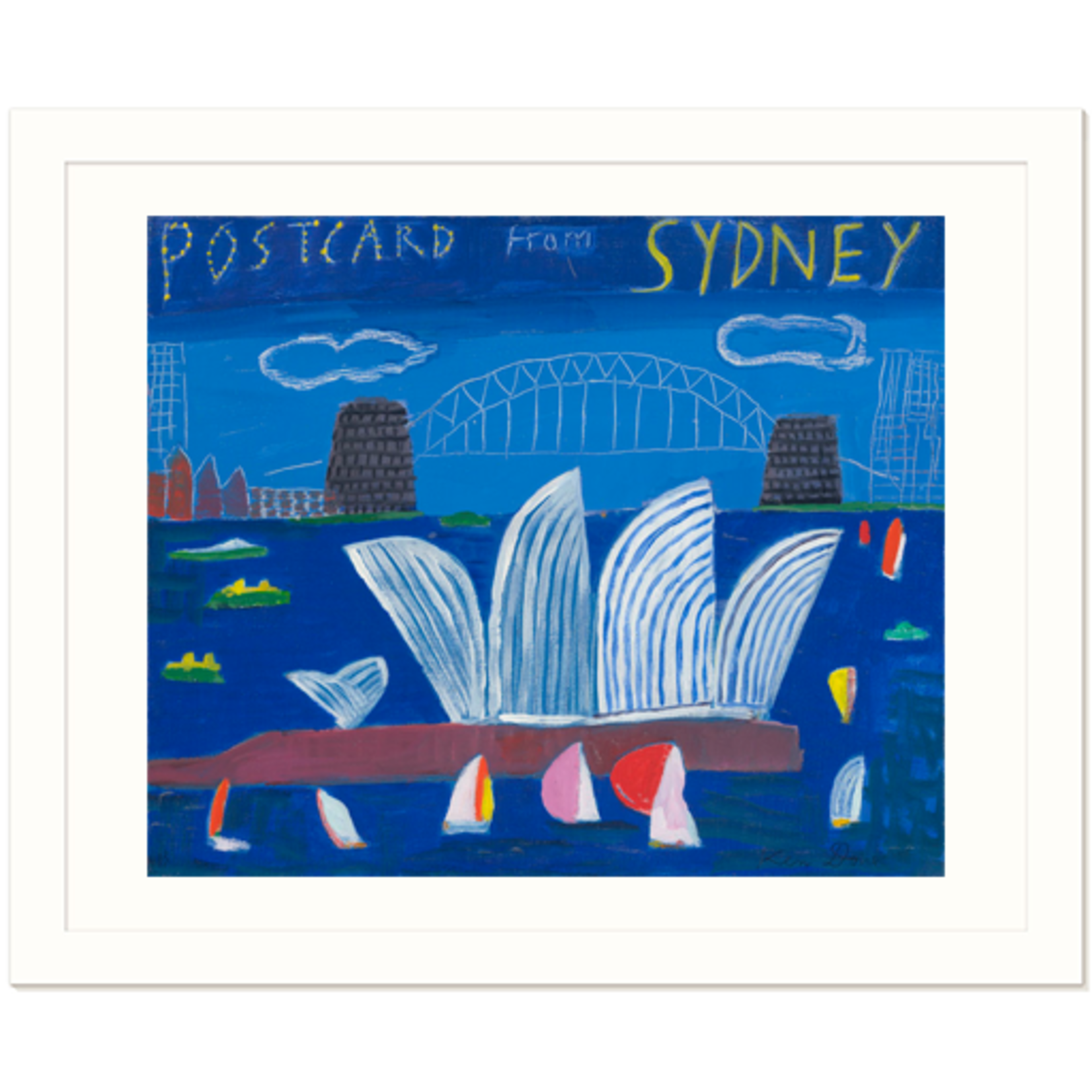 Limited Edition Prints Postcard from Sydney, 2013