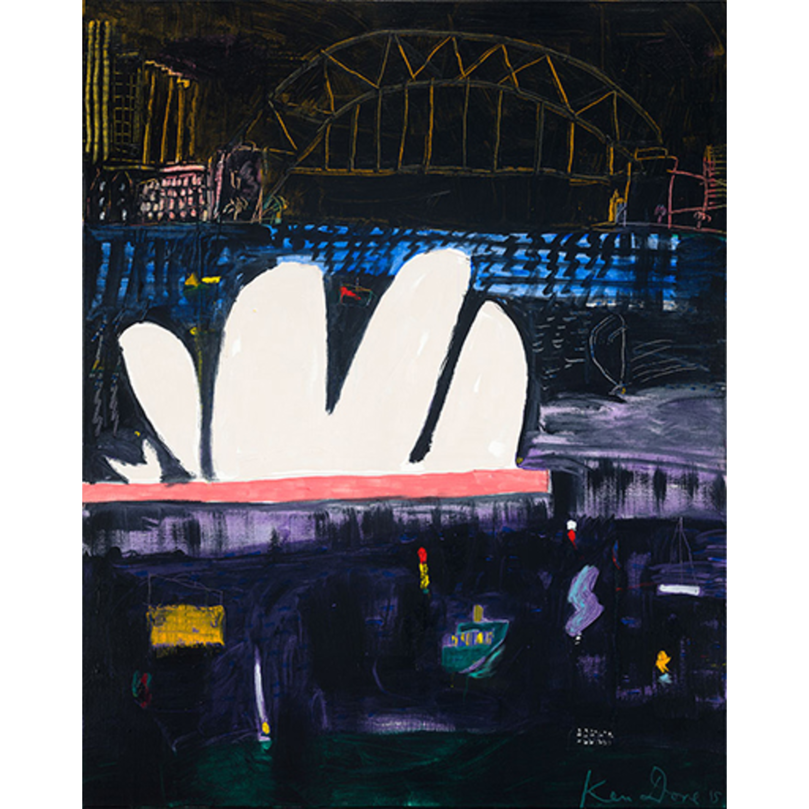 Limited Edition Prints Harbour night, 2015