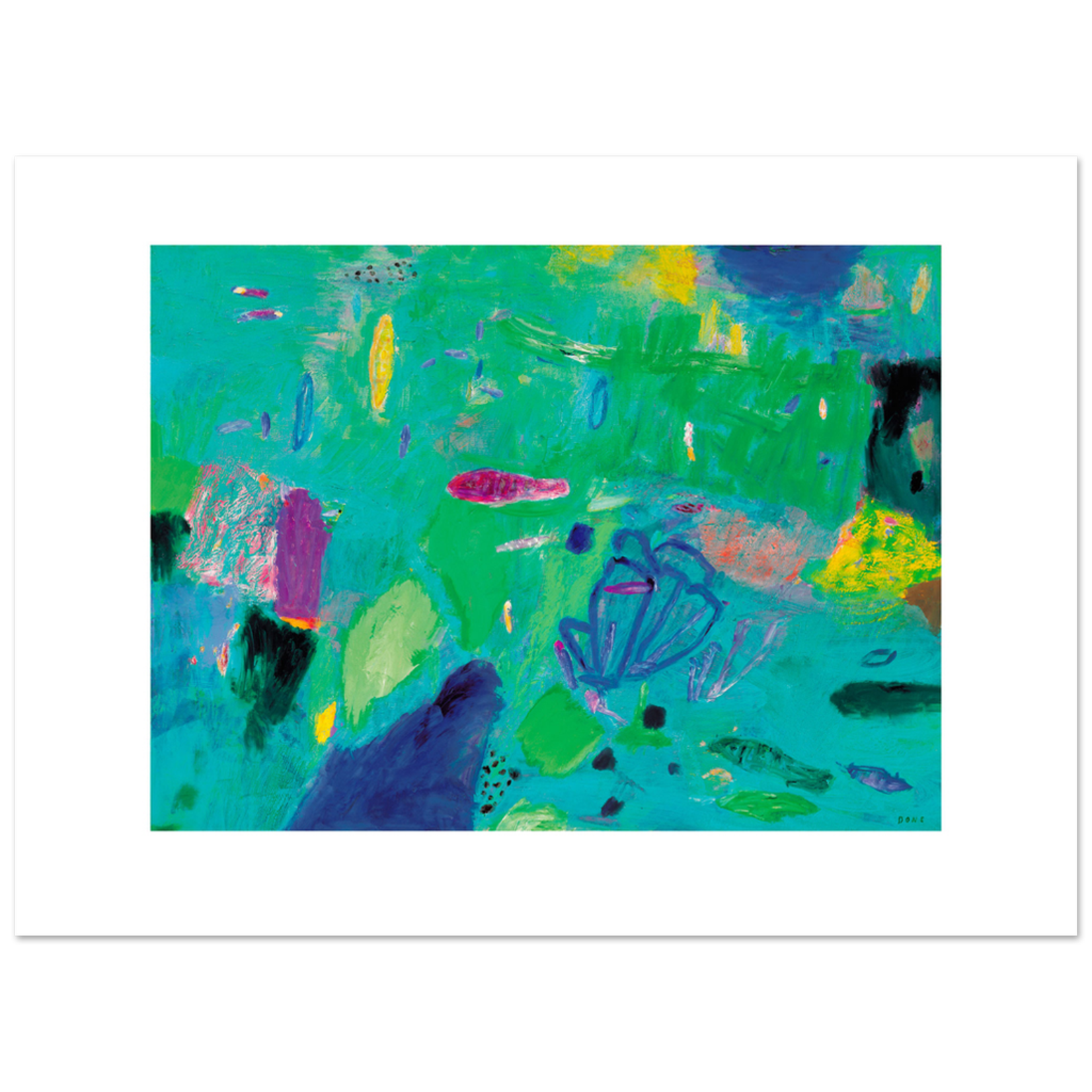 Limited Edition Prints Turquoise reef, 2003