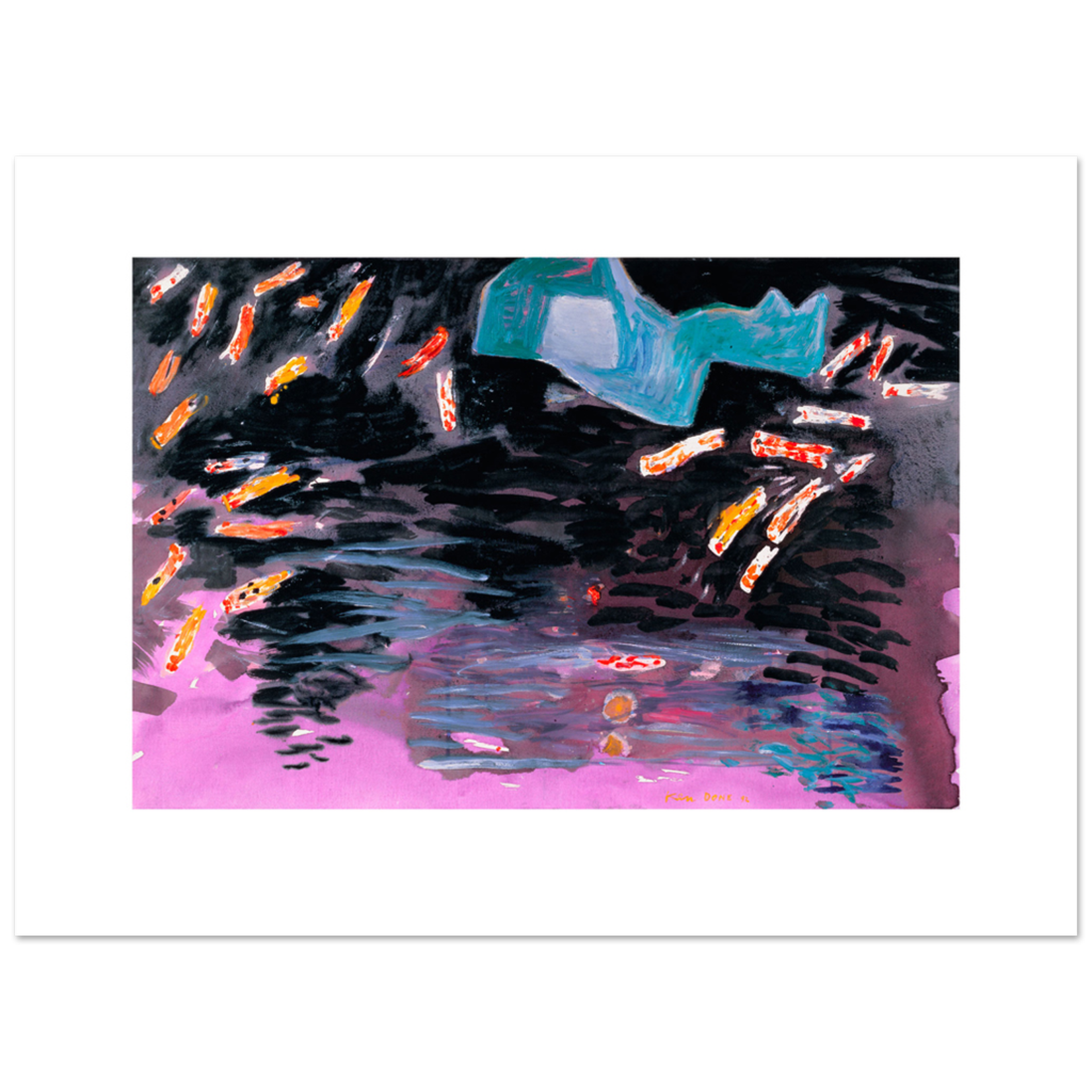 Limited Edition Prints Carp pool II, 1992