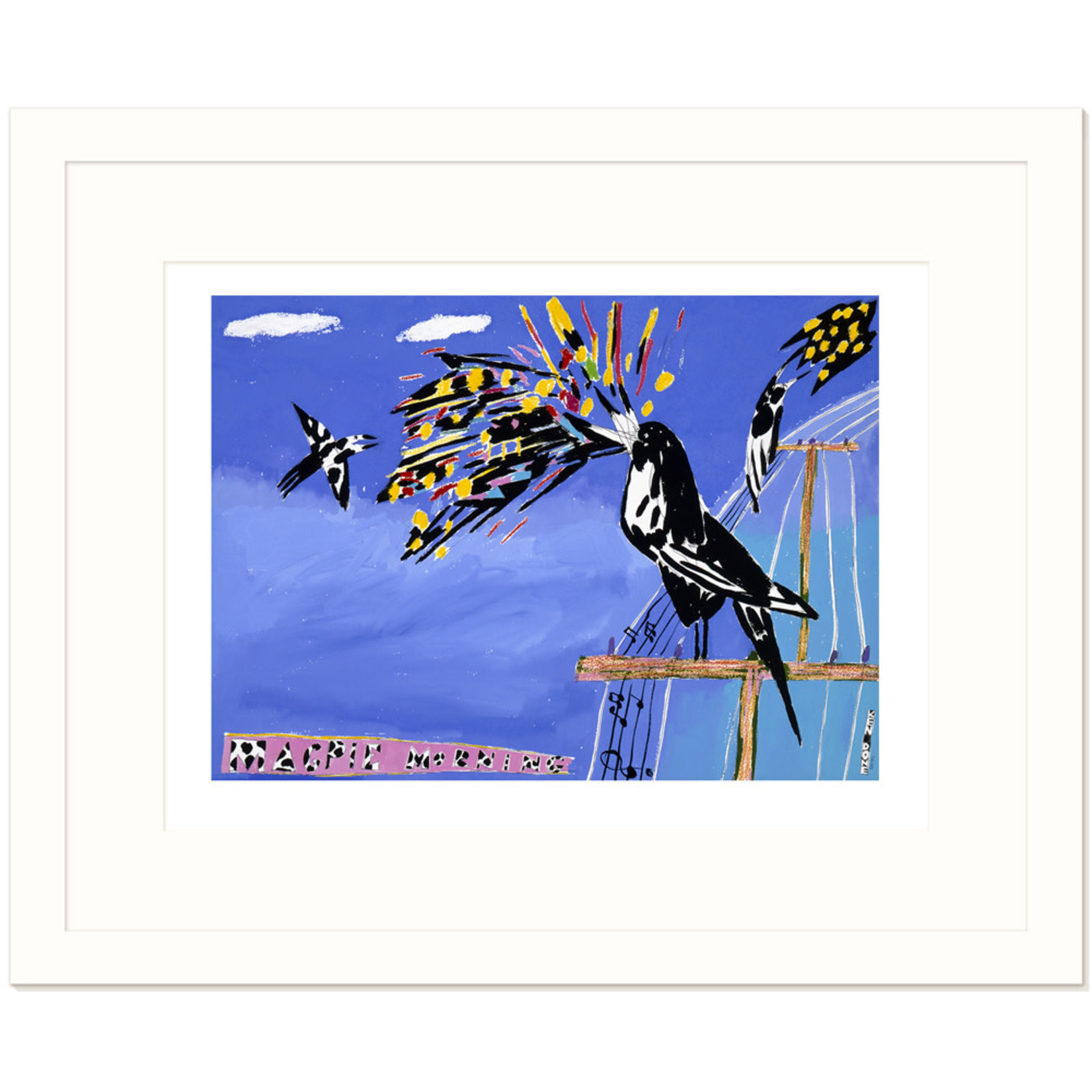 Limited Edition Prints Magpie morning, 1988