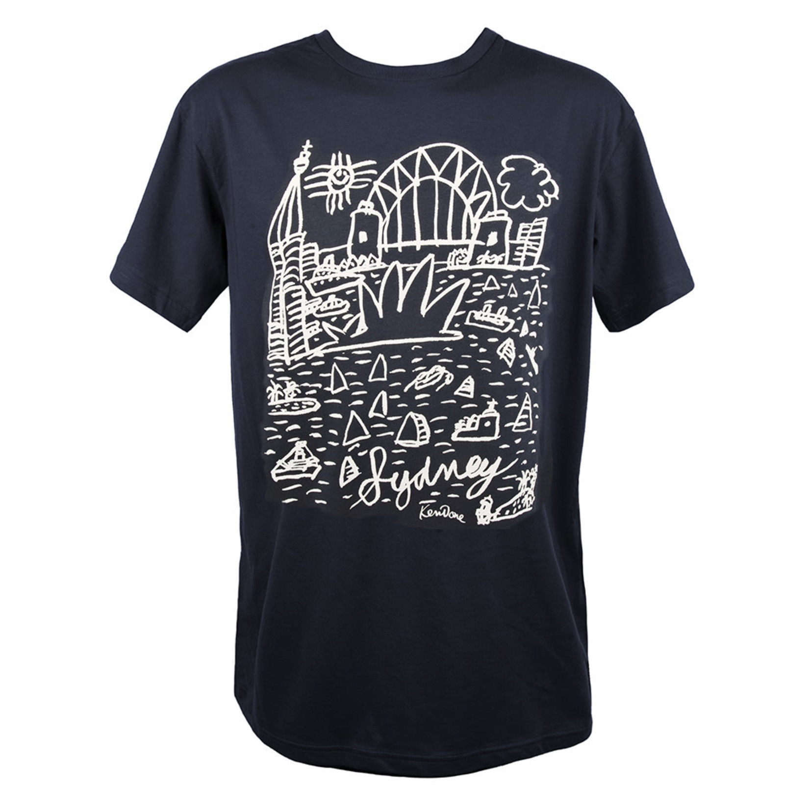 Clothing T-shirt - 'Classic Sydney' navy