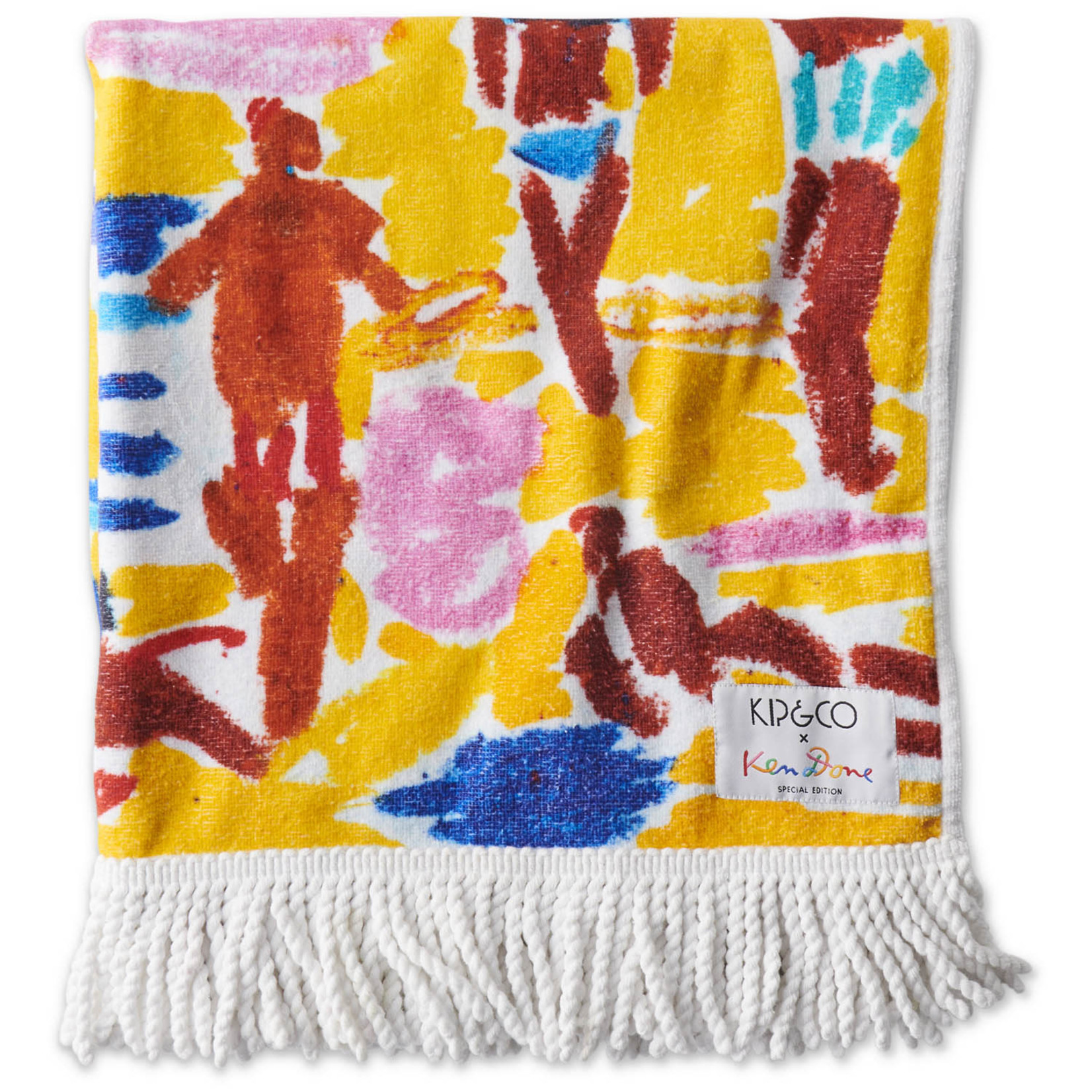 Homewares 'Beach Life' Terry Beach Towel - Kip&Co X Ken Done