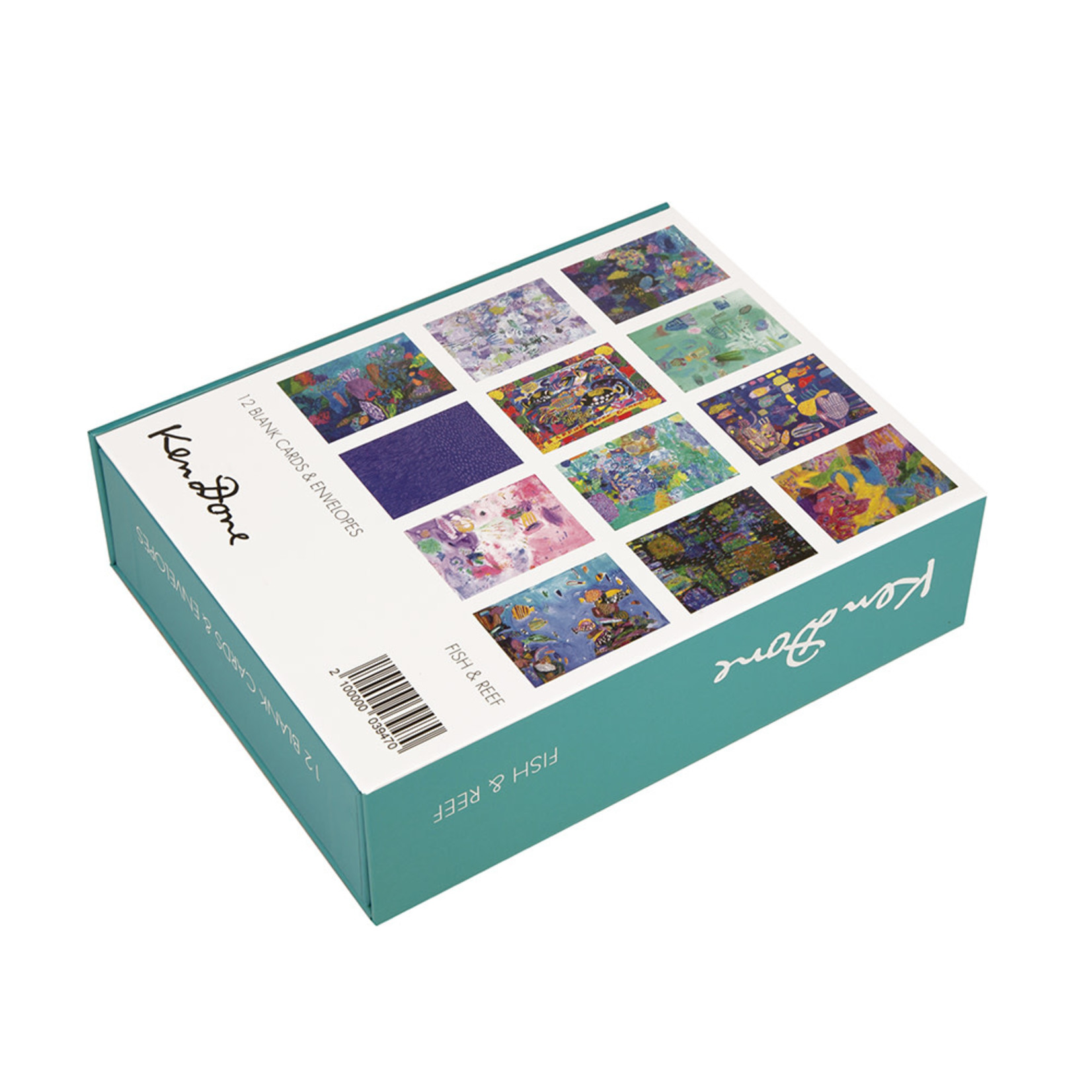 Books & Stationery Box of cards - Fish and Reef 2