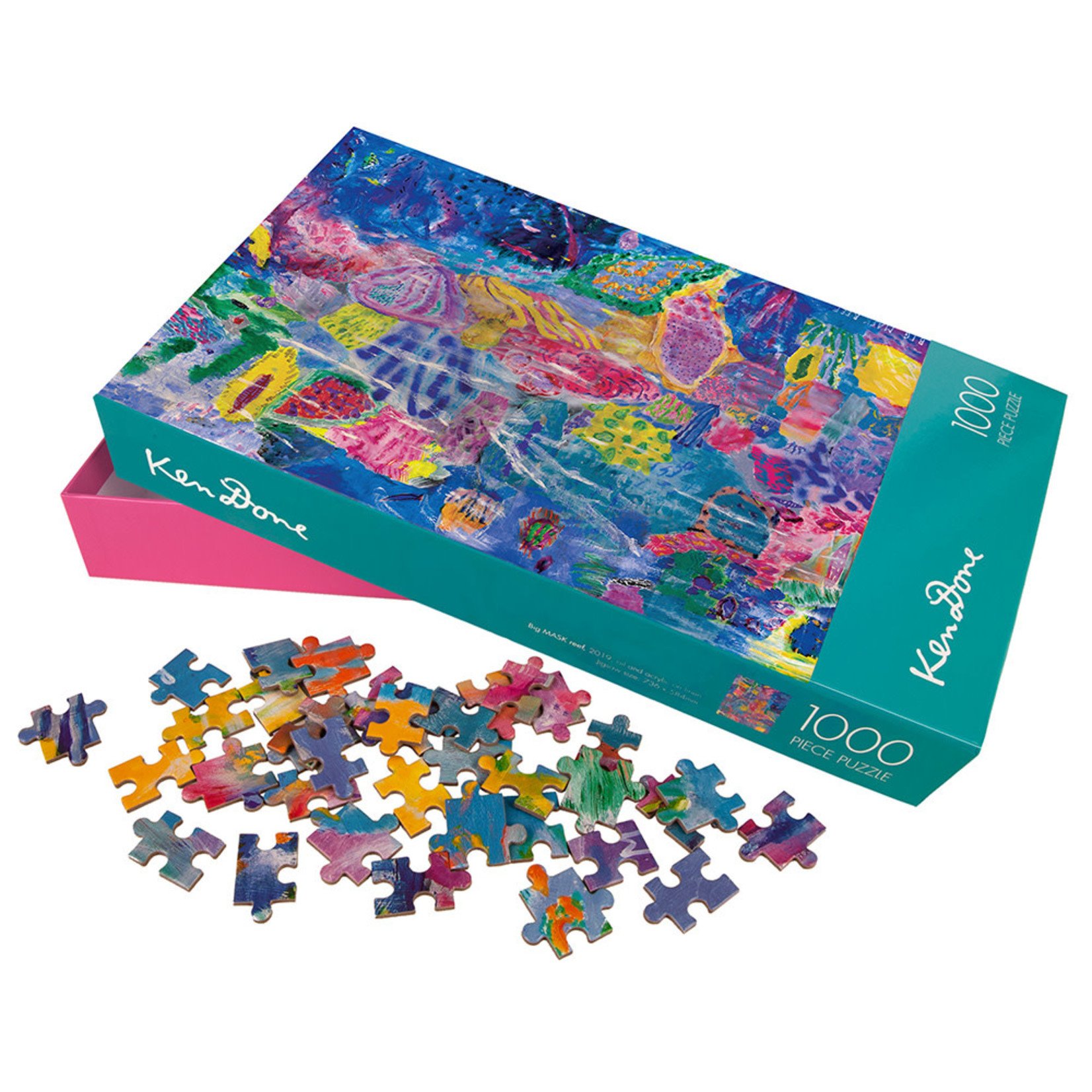 Games Jigsaw puzzle - Big MASK reef