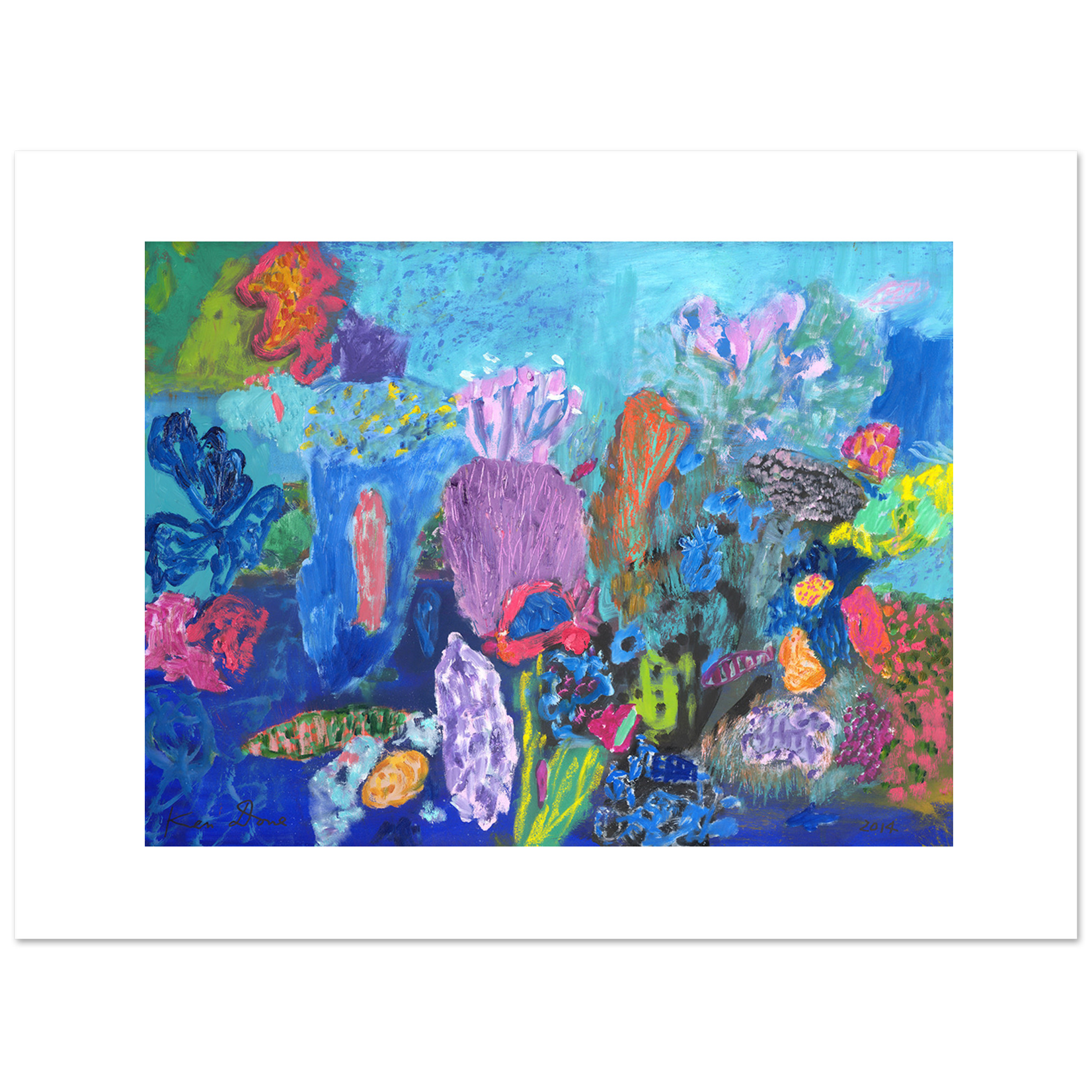 Limited Edition Prints Saturday reef, 2014