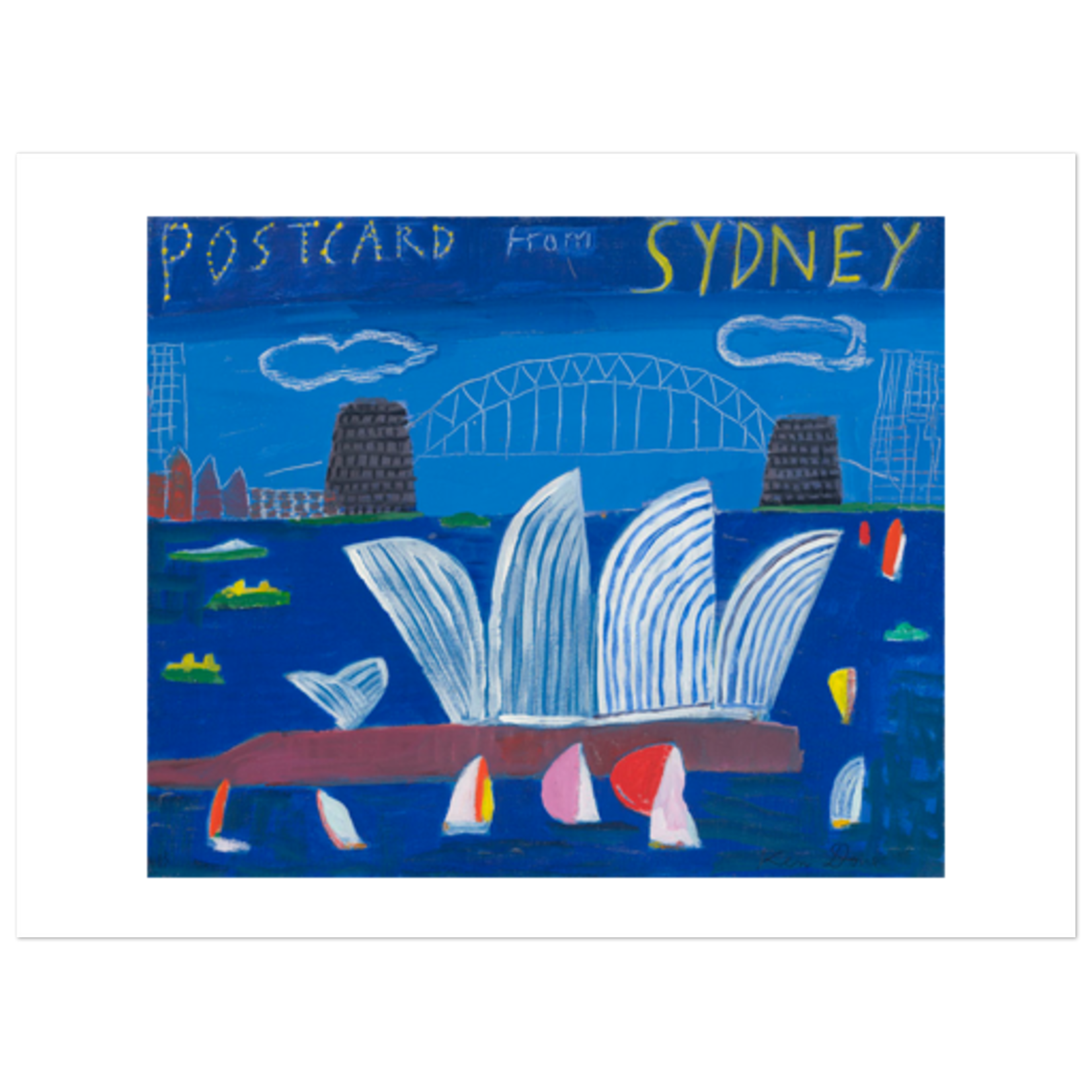 Limited Edition Prints Postcard from Sydney, 2013