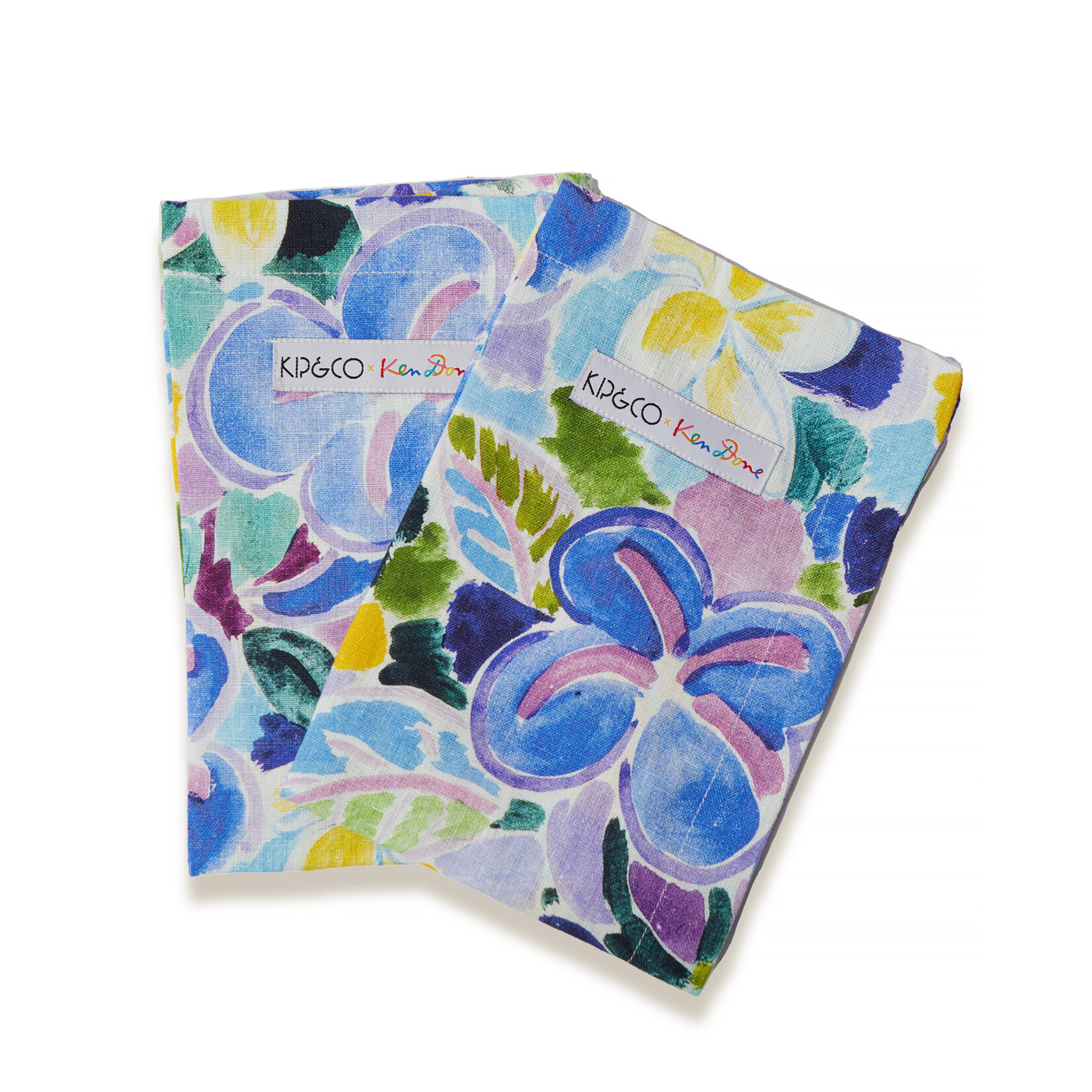 Homewares 'Frangipani' Linen 6P Napkin Set - Kip&Co X Ken Done