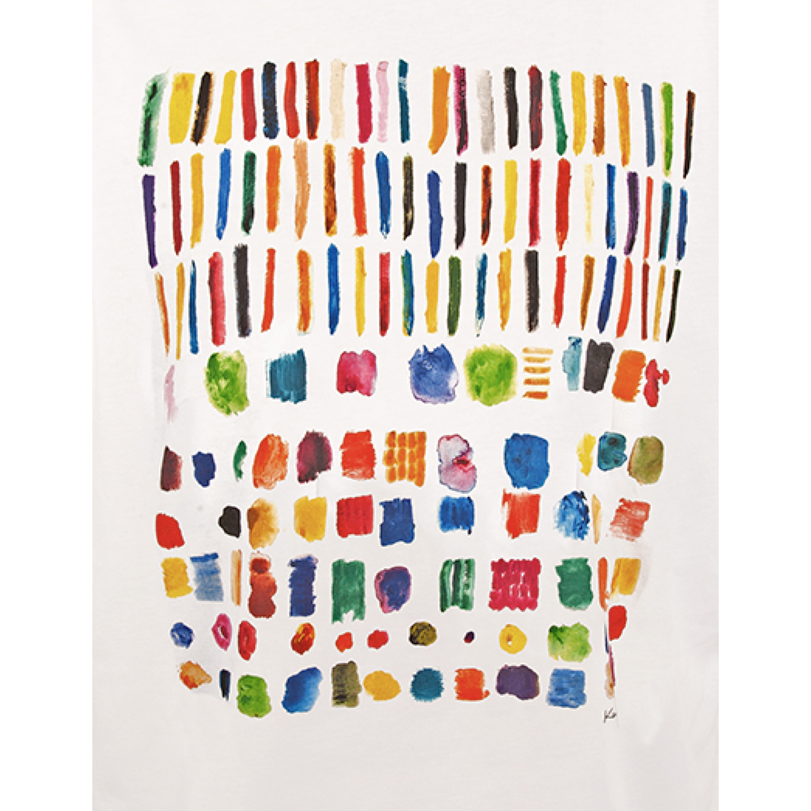 Clothing Tshirt - 'New Paint' white