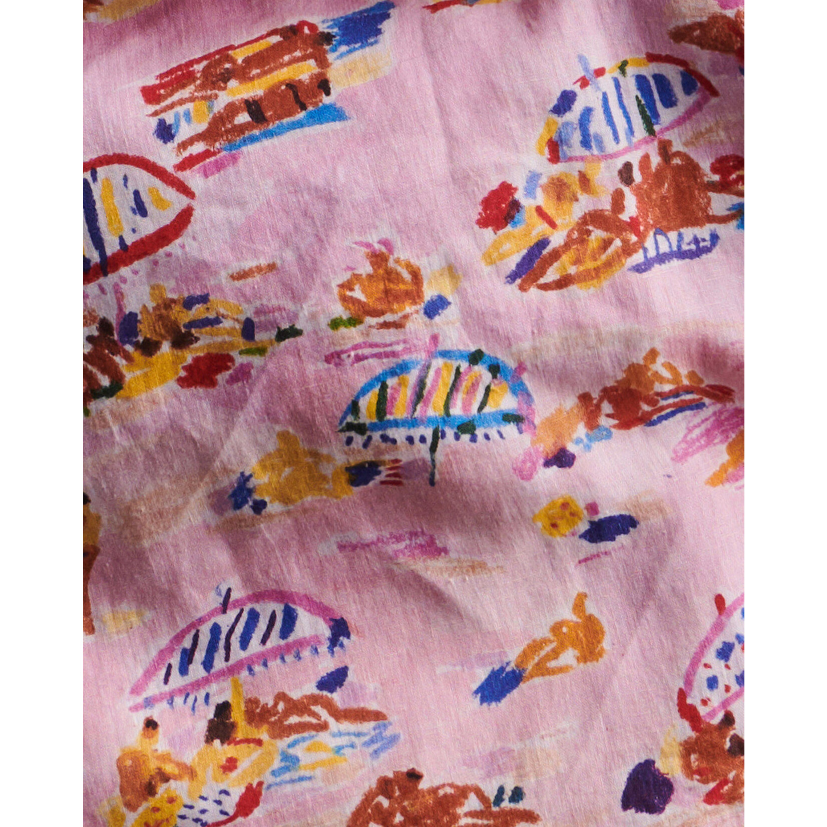 Homewares 'Beach Days' Linen Tea Towel  - Kip&Co x Ken Done