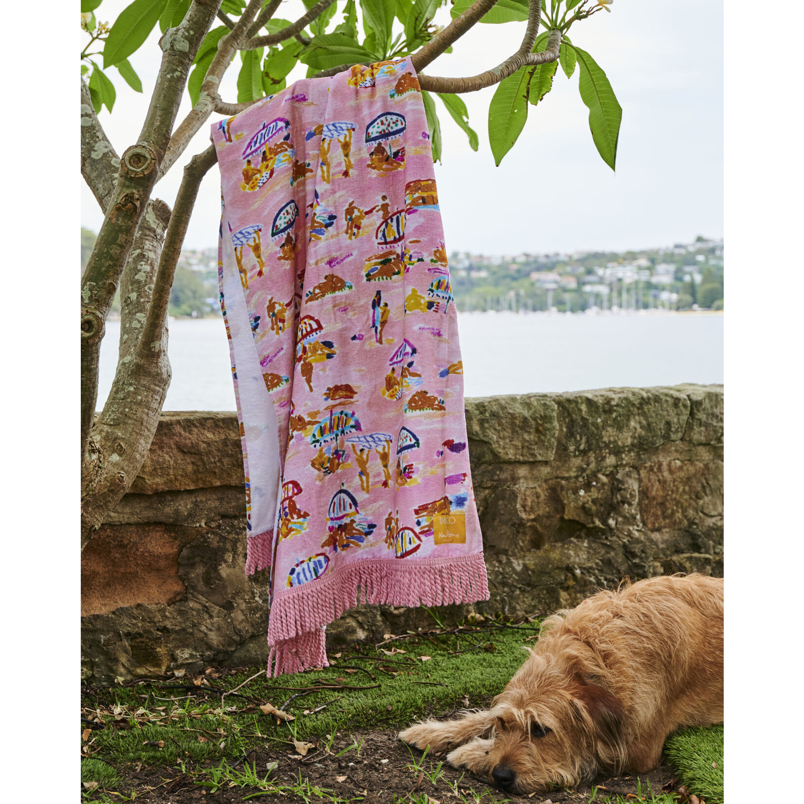 Homewares 'Beach Days' Terry Beach Towel - Kip&Co x Ken Done