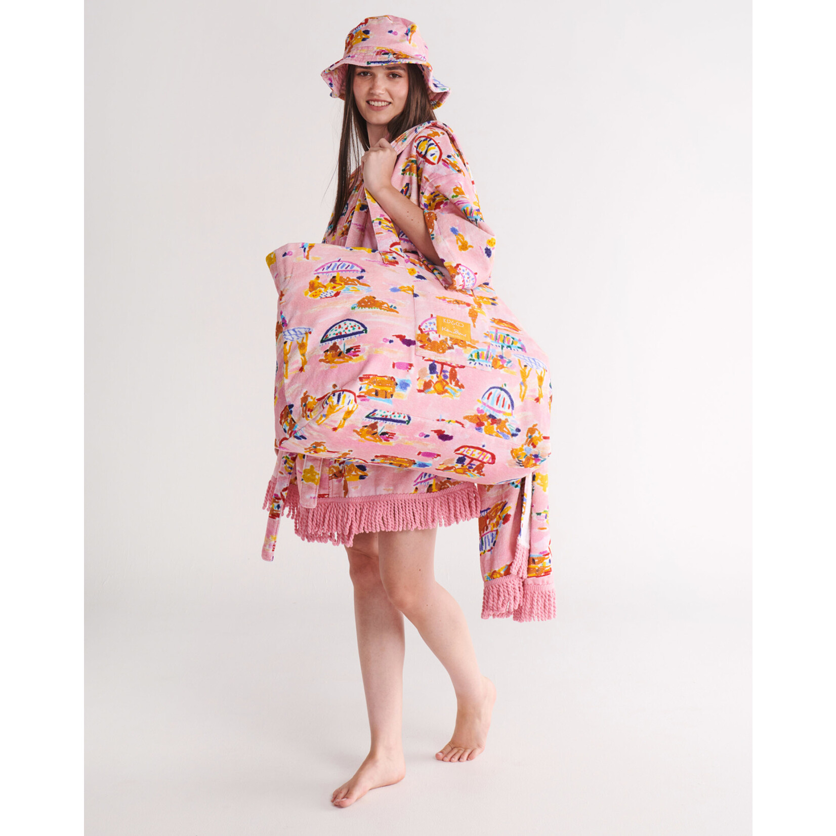Accessories 'Beach Days' Terry Oversized Beach Bag - Kip&Co x Ken Done