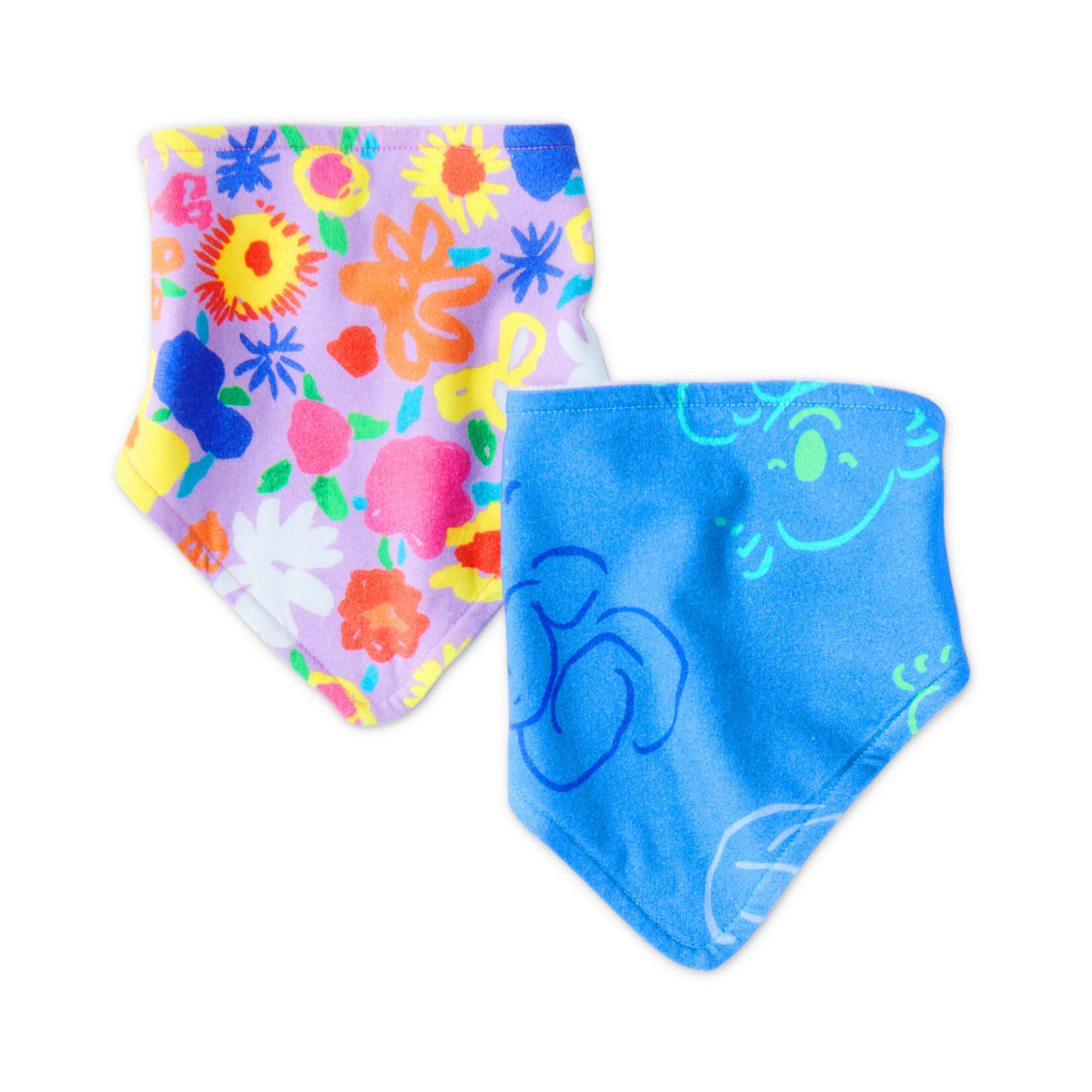 Baby Organic Cotton Dribble Bib Set - Kip&Co x Ken Done