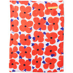 Homewares 'Pop Floral' Linen Tea Towel - Kip&Co x Ken Done