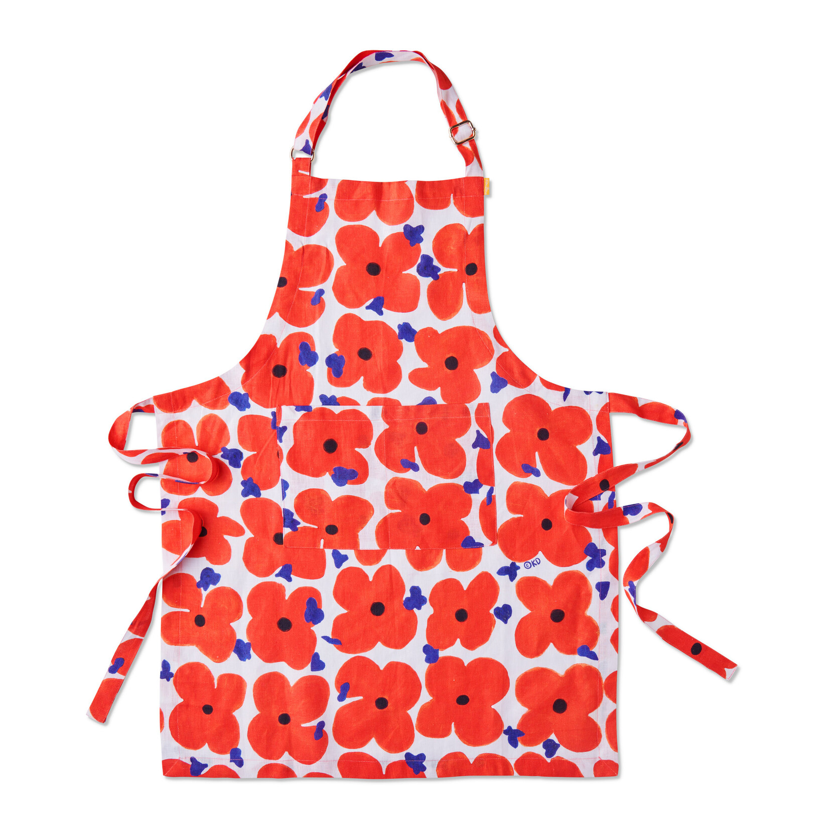 Homewares 'Pop Floral' Linen Apron - Kip&Co x Ken Done