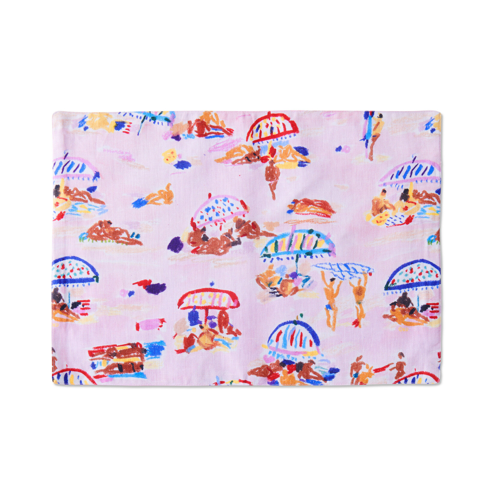 Homewares 'Beach Days' Linen Placemat Set - Kip&Co x Ken Done