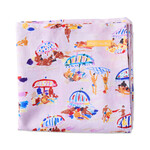 Homewares 'Beach Days' Rectangular Linen Tablecloth - Kip&Co x Ken Done