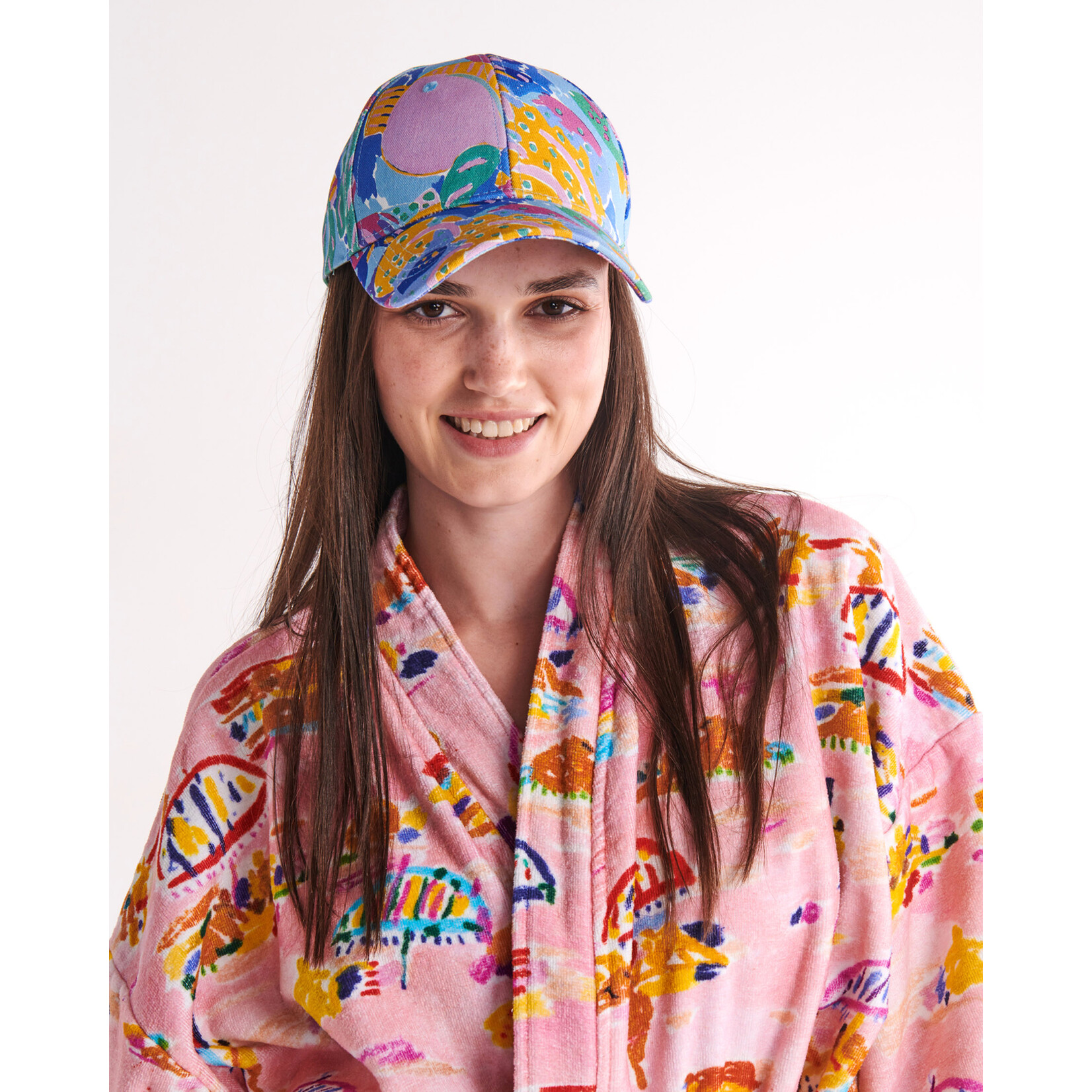 Accessories 'Reef Garden' Peak Cap Kip&Co x Ken Done