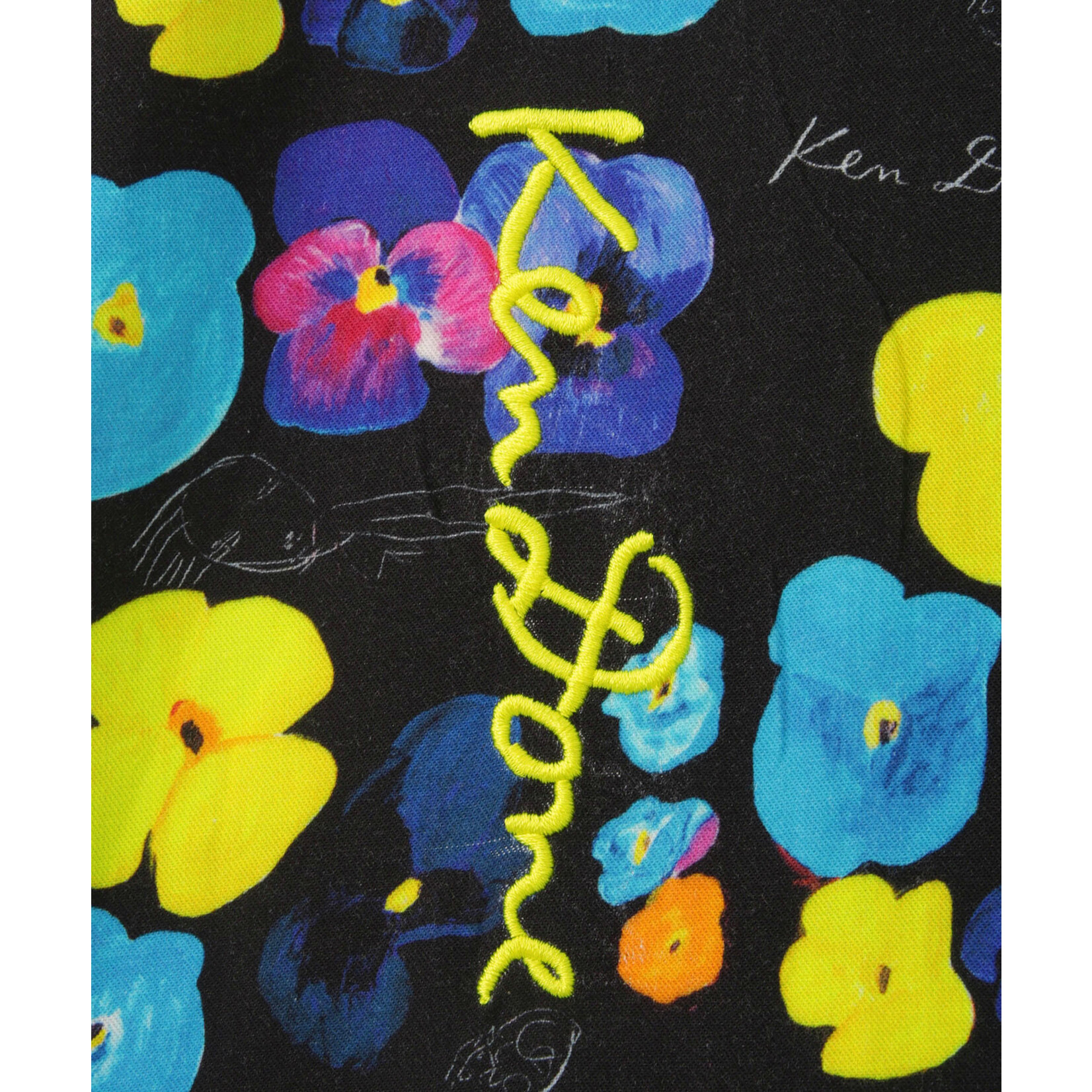 Clothing 'Floating in the pansies' Open Collar Shirt - Saturdays NYC x Ken Done