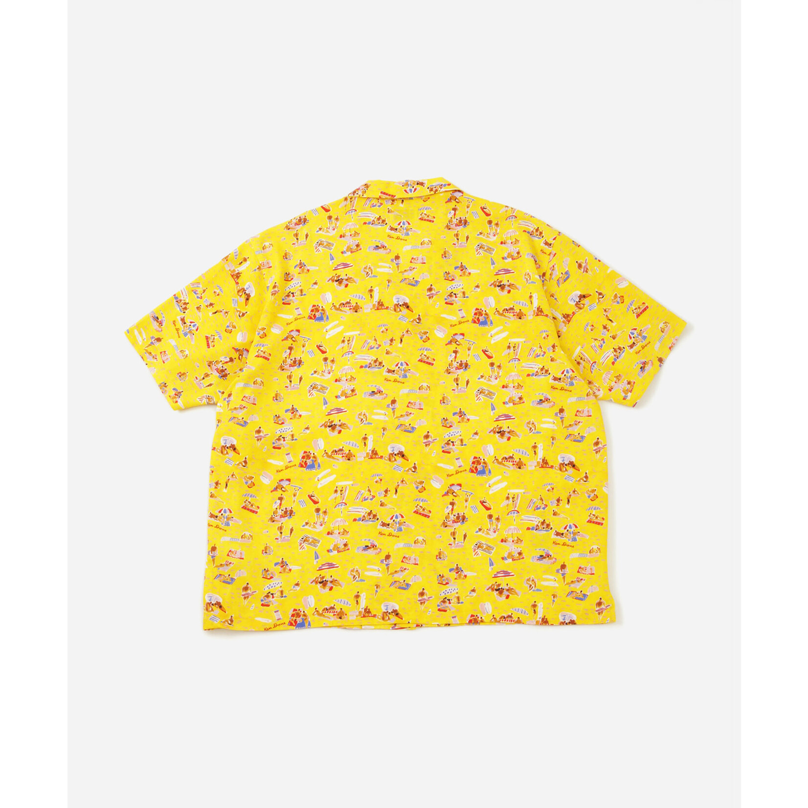 Clothing 'Beach' Open Collar Shirt - Saturdays NYC x Ken Done