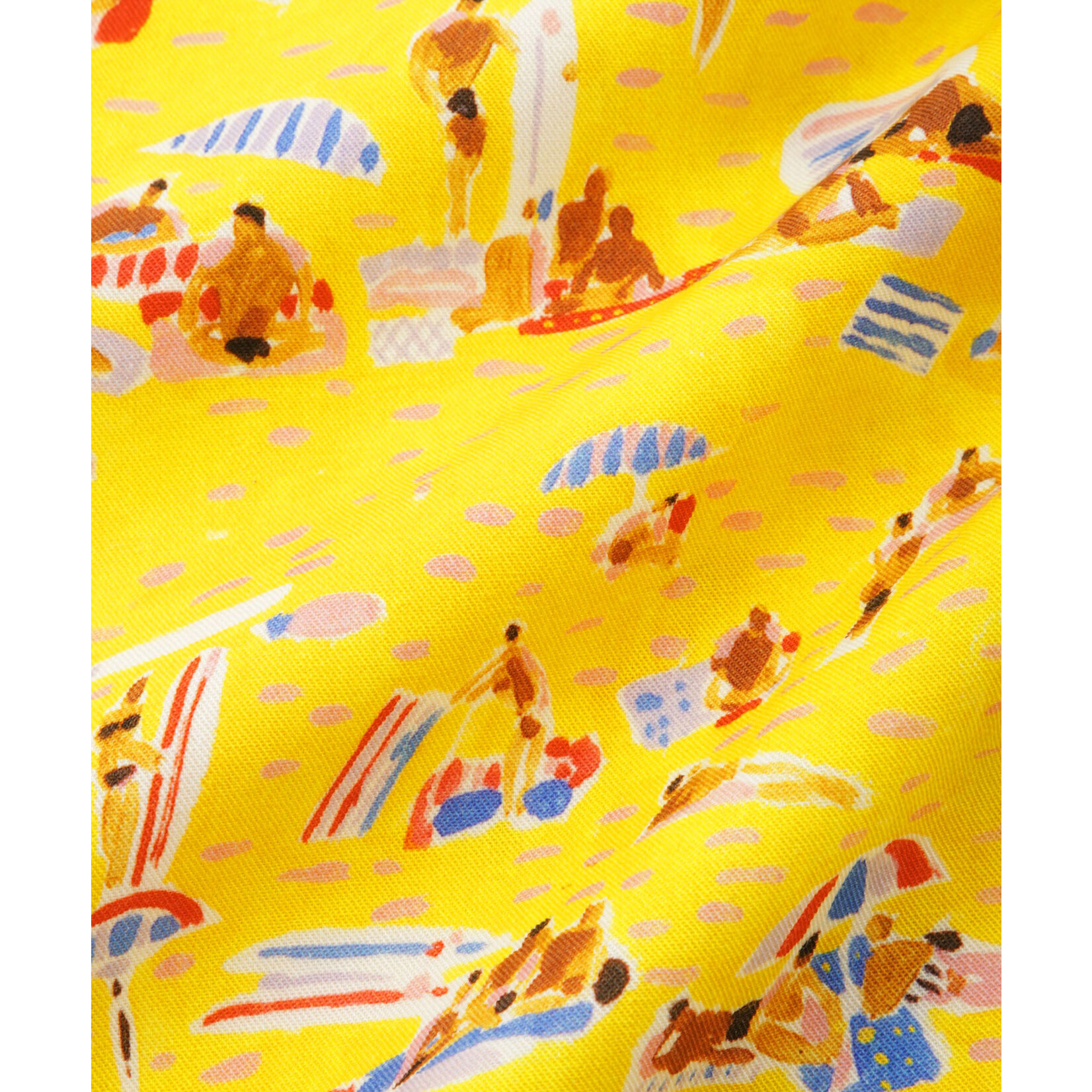 Clothing 'Beach' Open Collar Shirt - Saturdays NYC x Ken Done