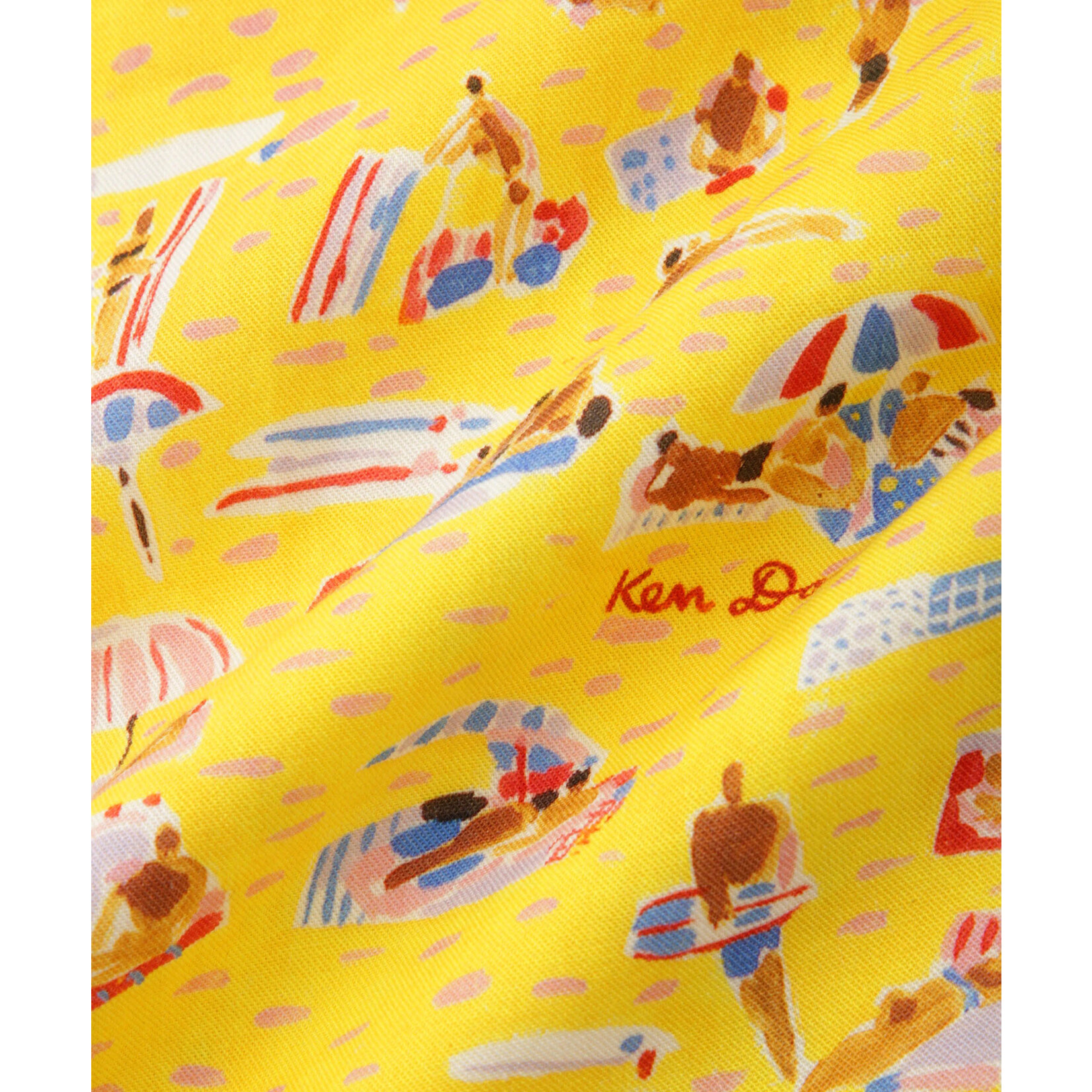 Clothing 'Beach' Shorts - Saturdays NYC x Ken Done