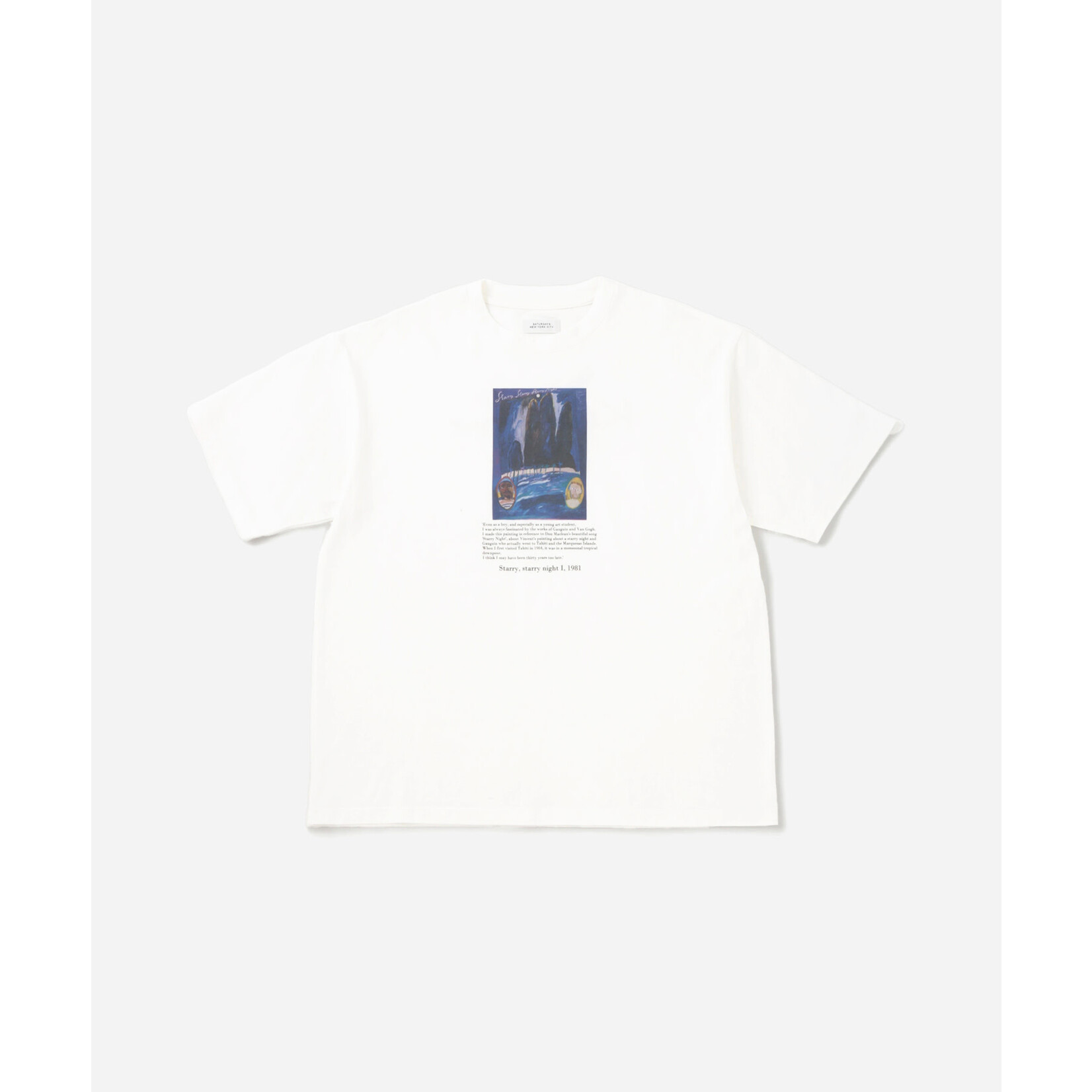 Clothing 'Starry starry starry night' T-Shirt - Saturdays NYC x Ken Done