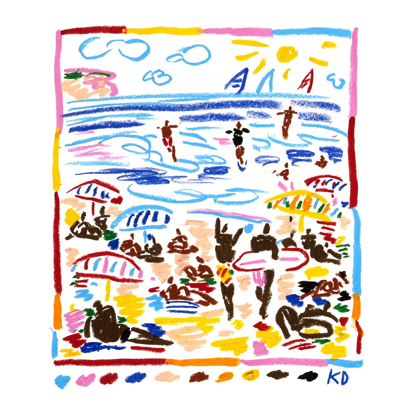 Clothing 'Beach' Unisex T-Shirt