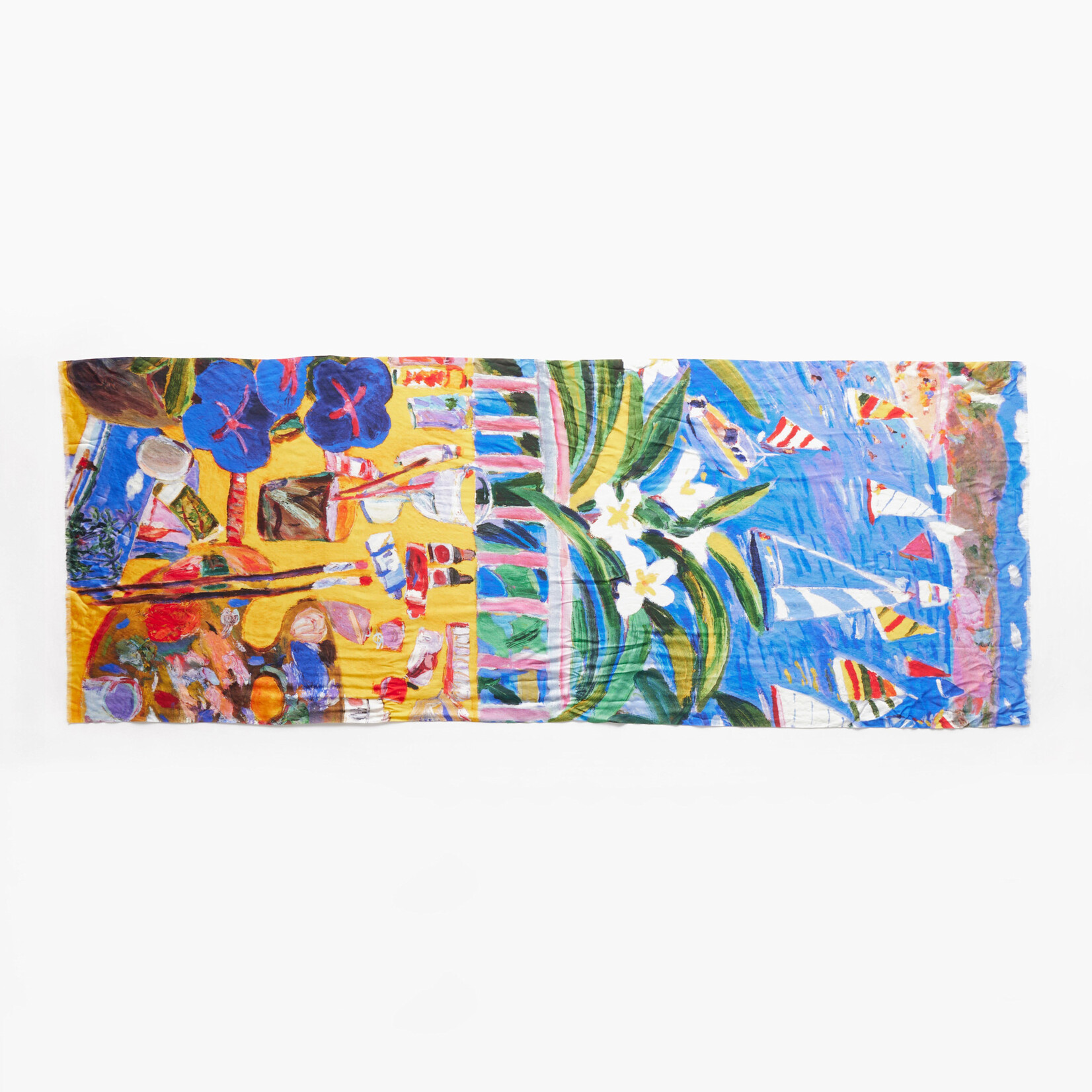 Accessories 'Sunday' Scarf - AGNSW x Ken Done