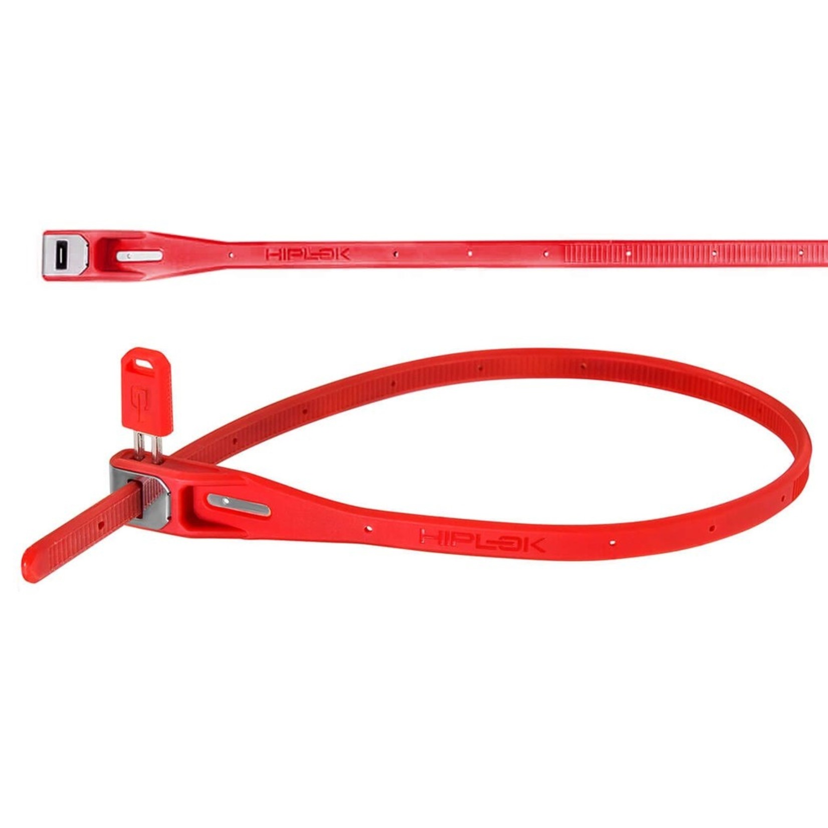 Hiplok Z-Lok Security Tie Lock Red