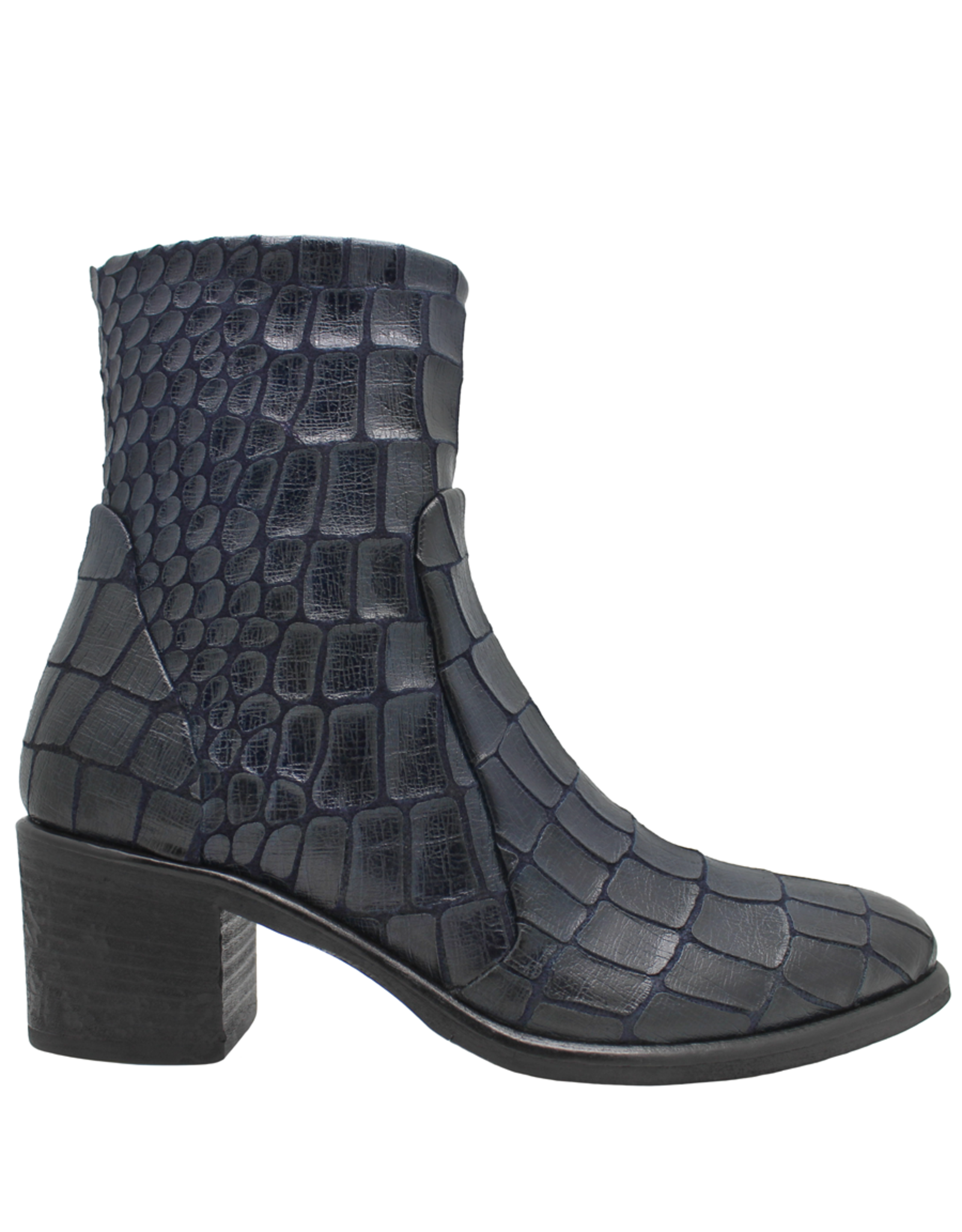 navy blue ankle boots
