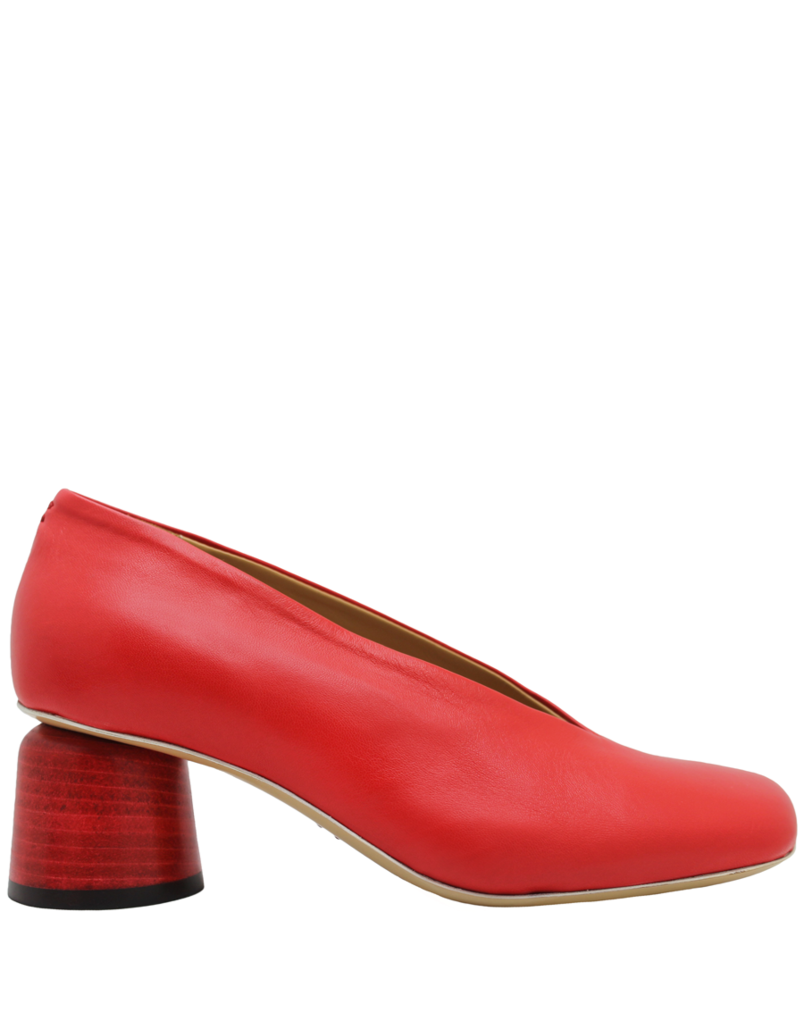 Buy red square heel shoes cheap online
