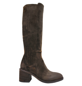 Now Now Brown Suede Knee Boot 7159