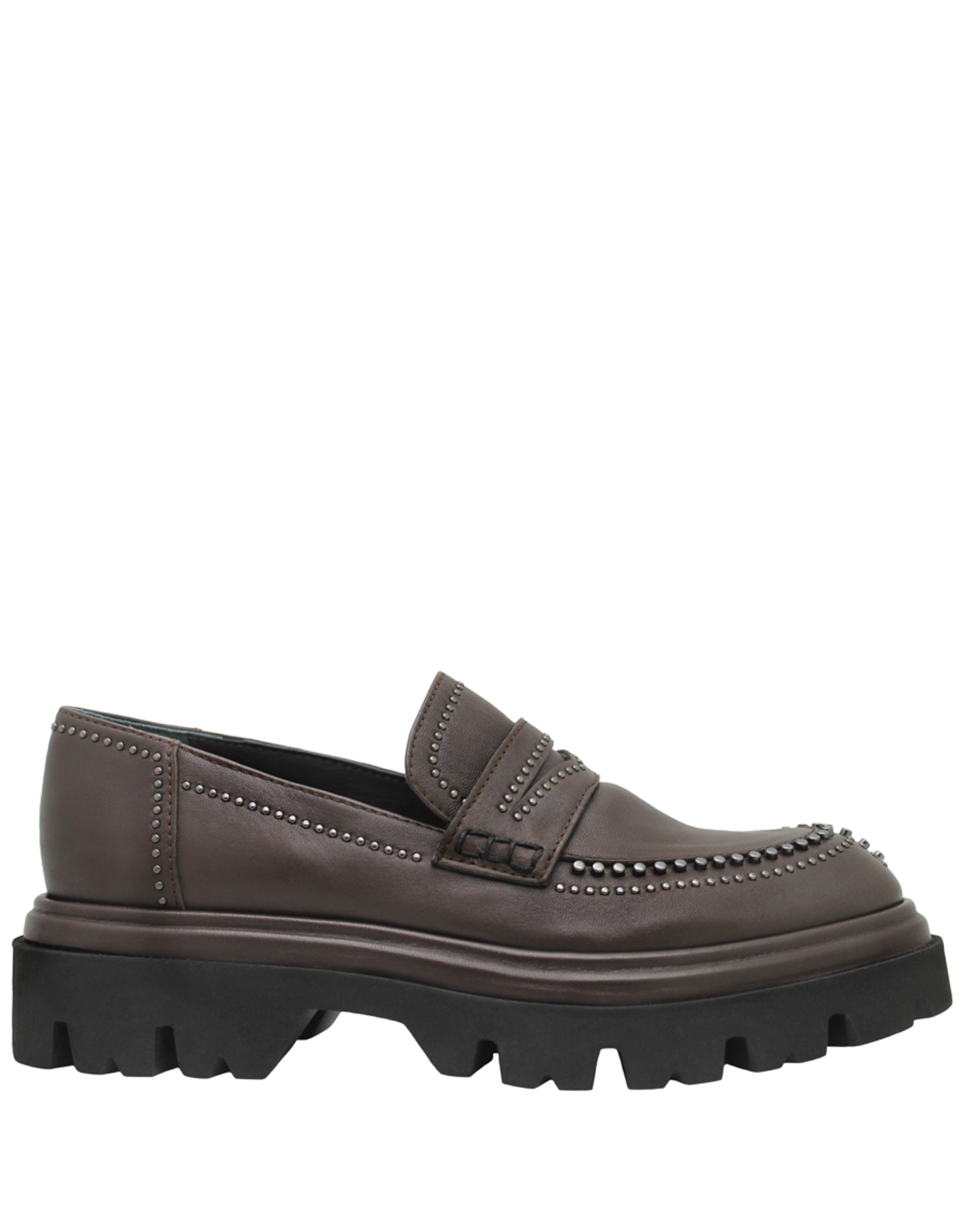 Now Now Brown Loafer Tread Sole 7237