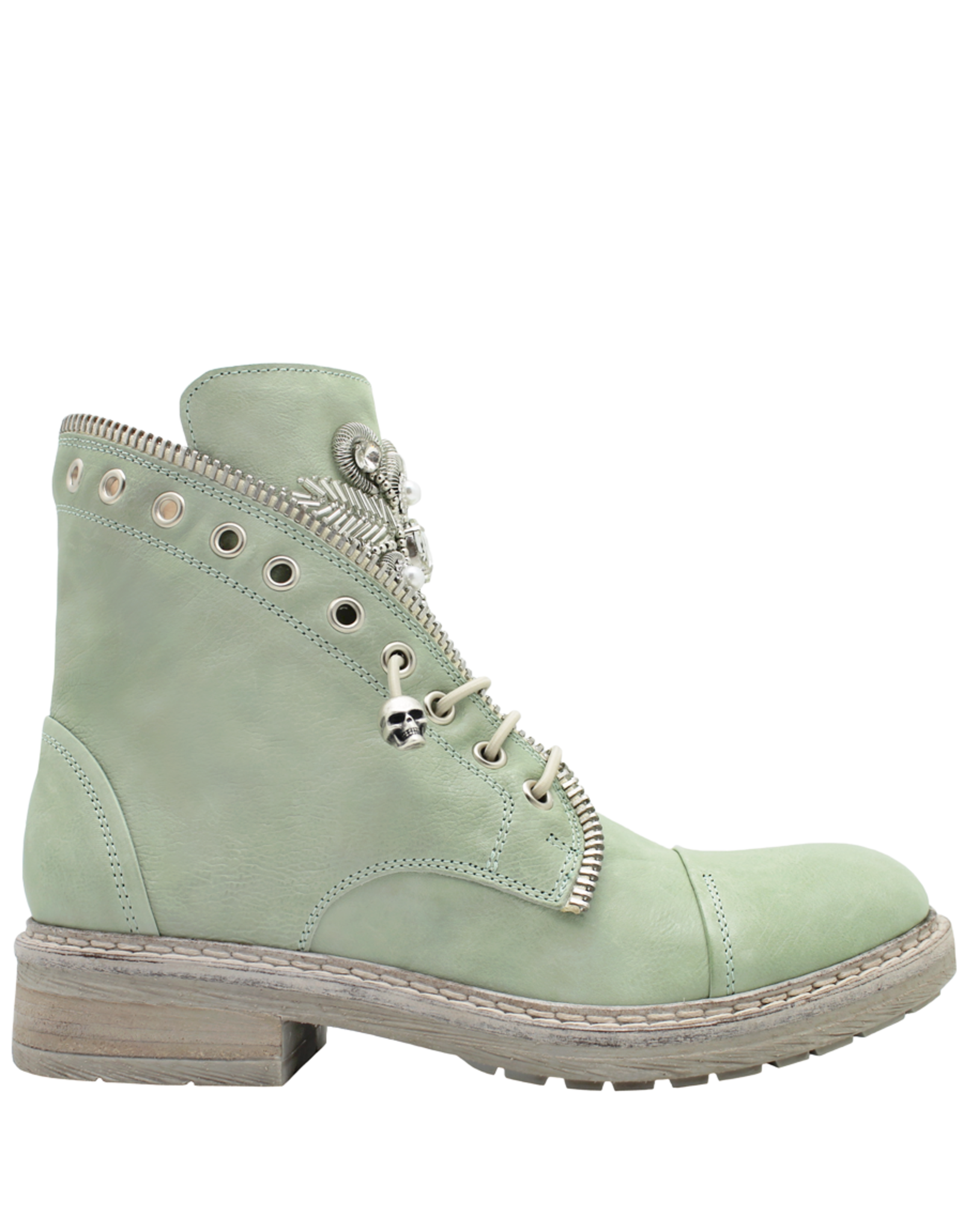 Now Now Mint Pull On Boot with Jewel Detail 7375