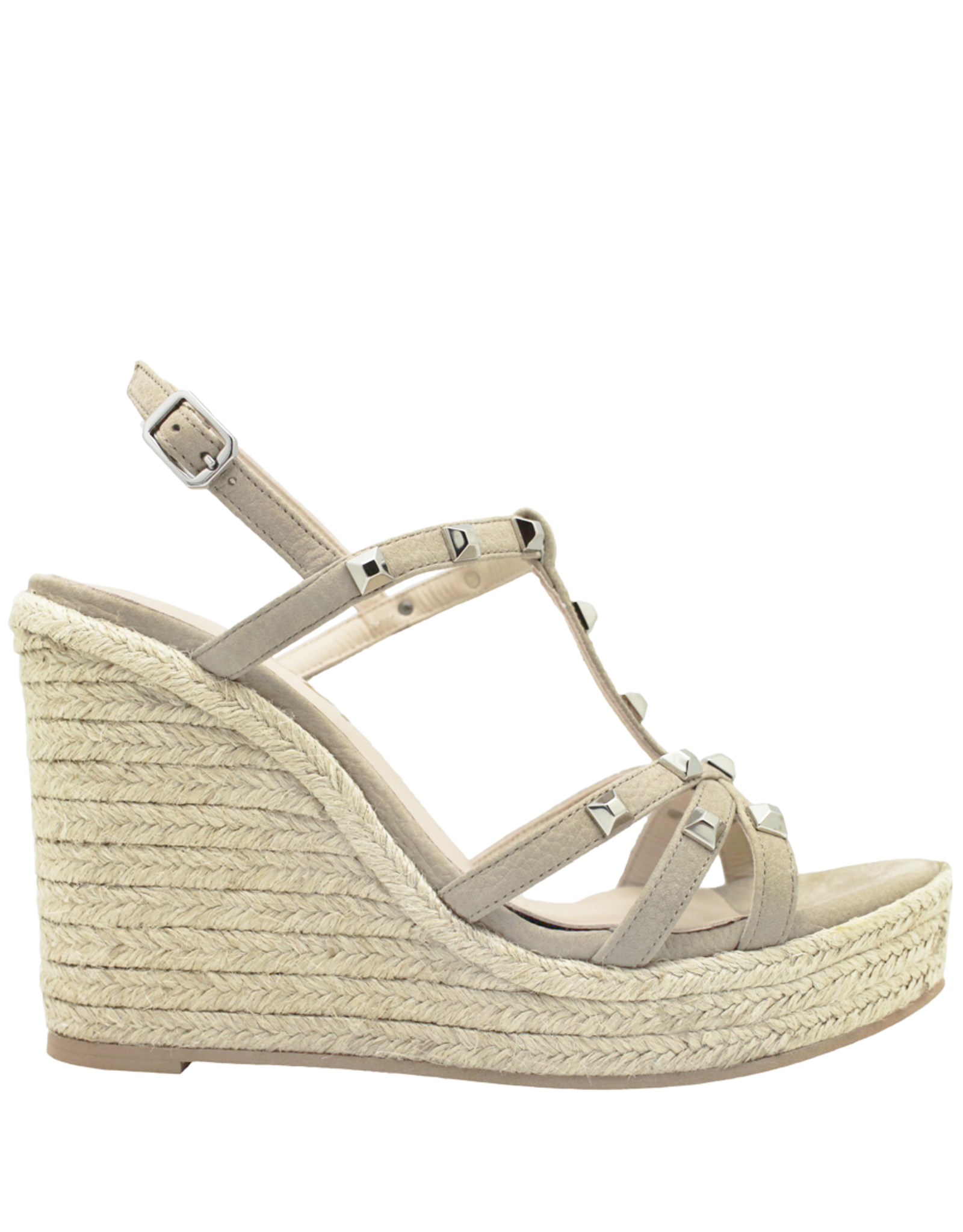 Gadea Ecru T-Strap Espadrille Young