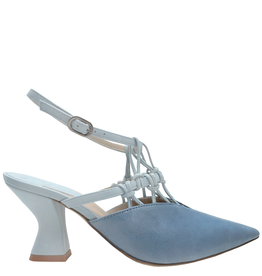 Ixos Ixos Sky With Patent Buckled Mule Pump 4583