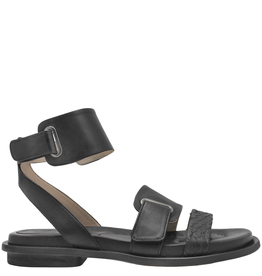Ixos Ixos Black Ankle Strap Sandal 1501