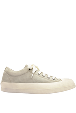 Moma Moma Beige Suede Low Top Lace Up Sneaker 3344