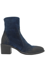 ElenaIachi ElenaIachi  Blue Suede Boot Side Zipper 4561 ElenaIachi ElenaIachi  Blue Suede Boot Side Zipper 4561