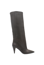 Elena Iachi ElenaIachi Brown Knee Boot Pull On 4737