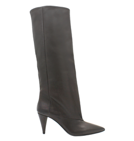 Elena Iachi ElenaIachi Brown Knee Boot Pull On 4737