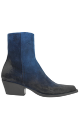 Now Now Blue Western Boot 7865