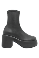 VicMatie VicMatie  Black Stretch Platform Ankle Boot 5100